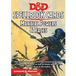 Wizards of the Coast D&D 5E Spellbook Cards: Martial Powers & Races