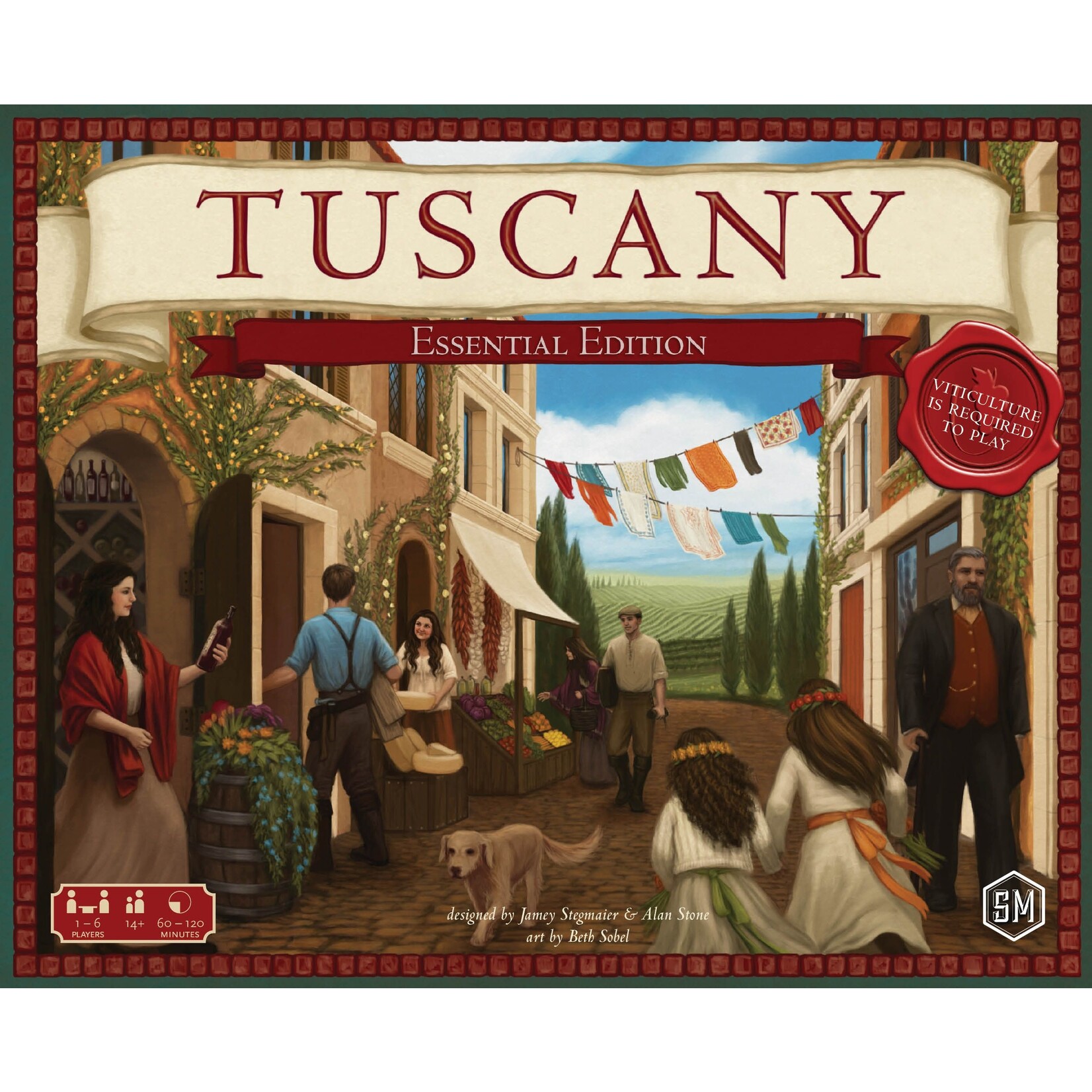 Stonemaier Viticulture: Tuscany: Essential Edition