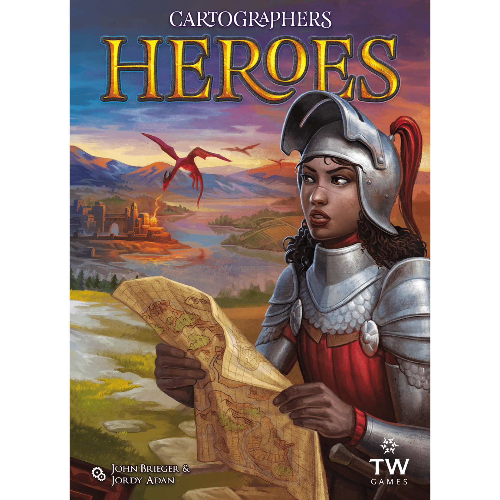 Thunderworks Games Cartographers: Heroes