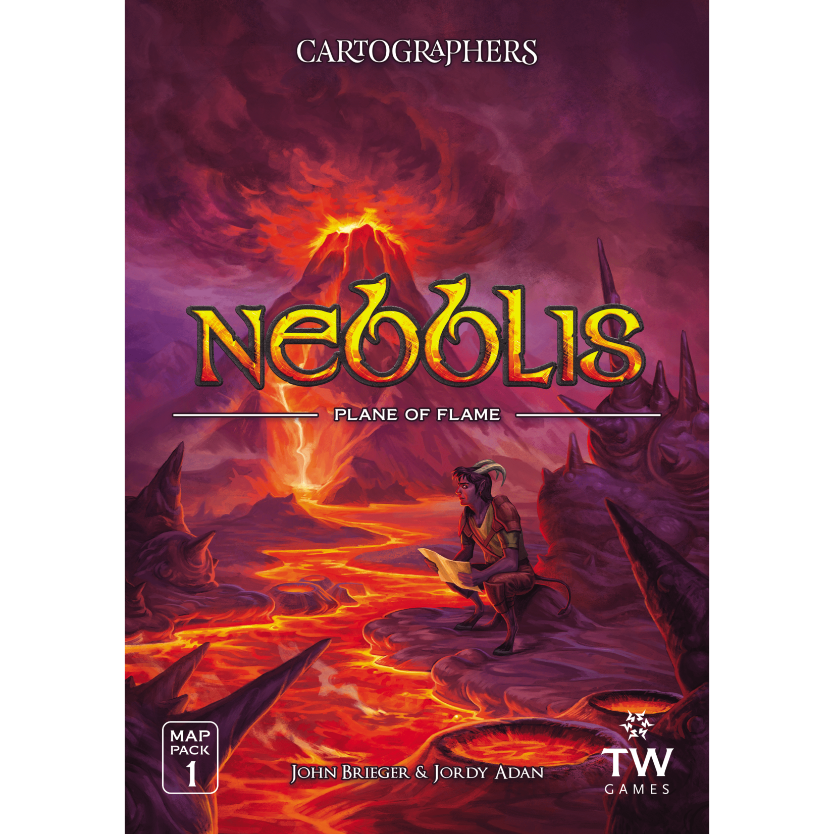 Thunderworks Games Cartographers: Heroes: Nebblis Map Pack
