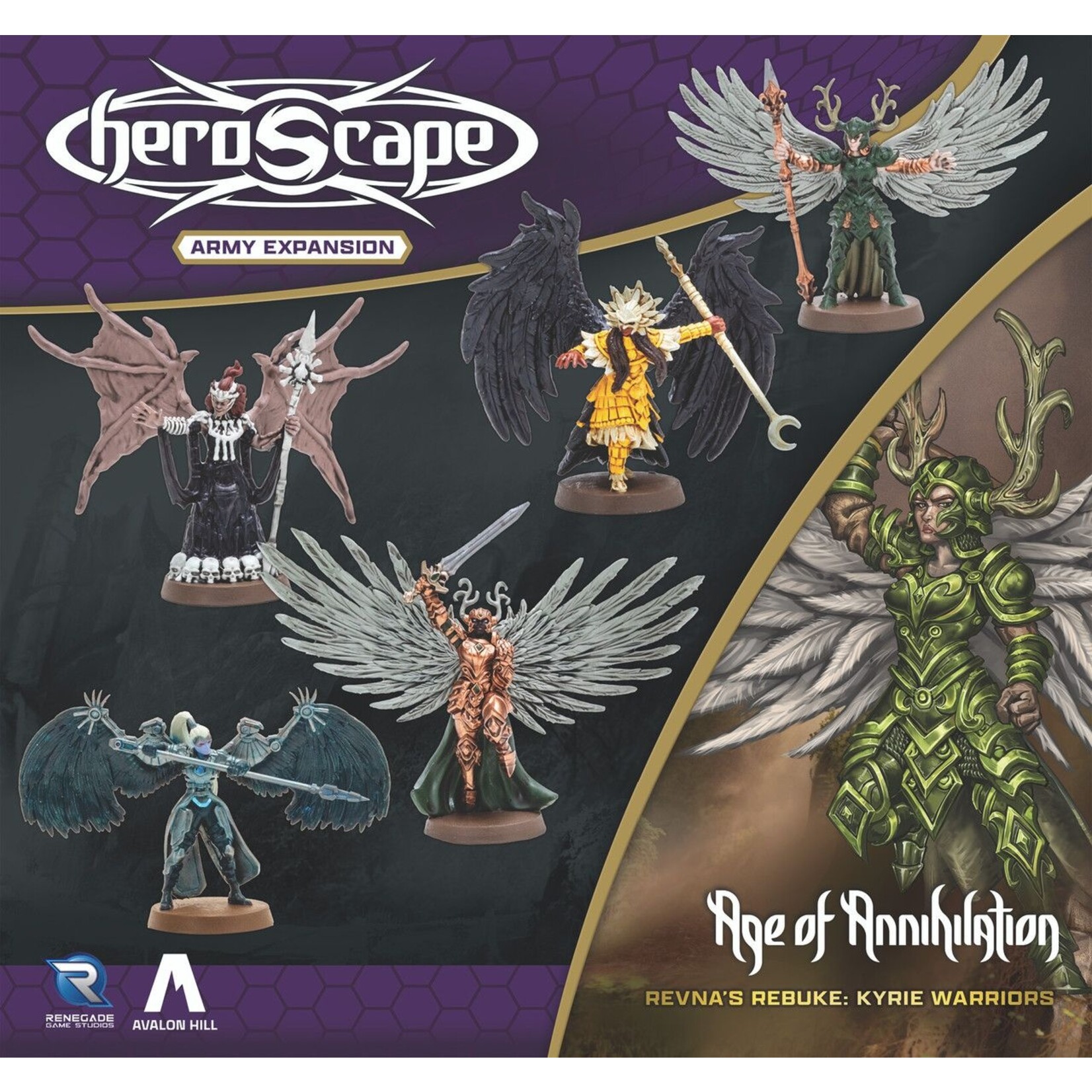 Renegade Games Heroscape: Revna's Rebuke - Kyrie Warriors Army Expansion