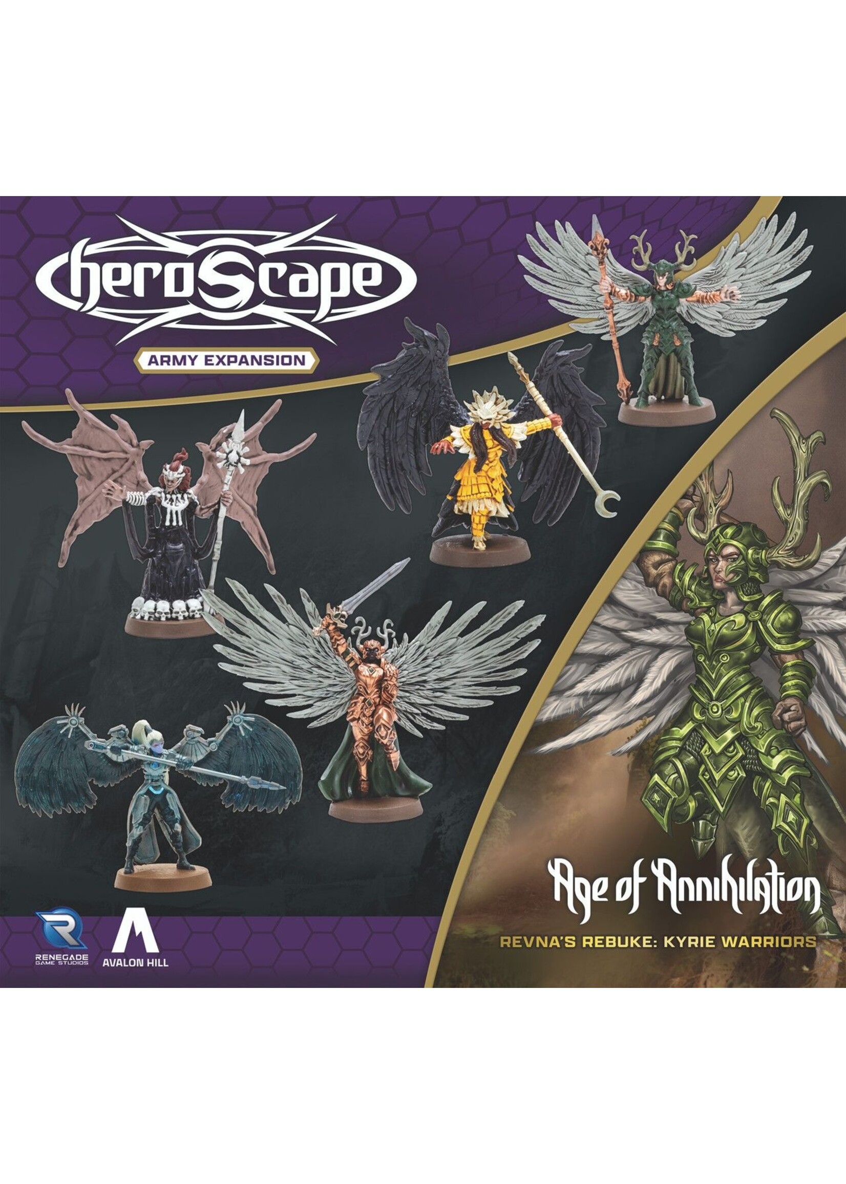 Heroscape: Revna's Rebuke - Kyrie Warriors Army Expansion