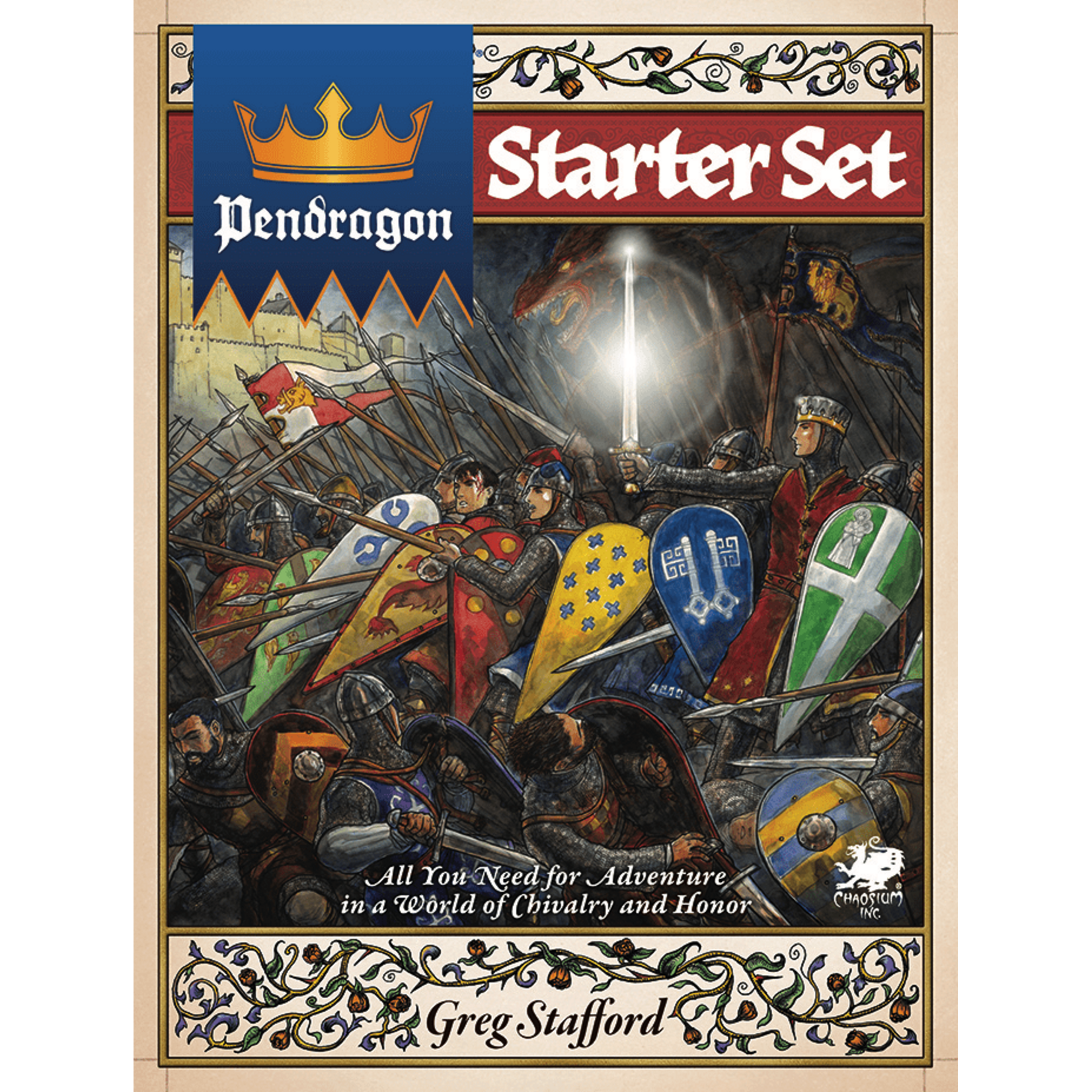 Chaosium, Inc. Pendragon RPG Starter Set