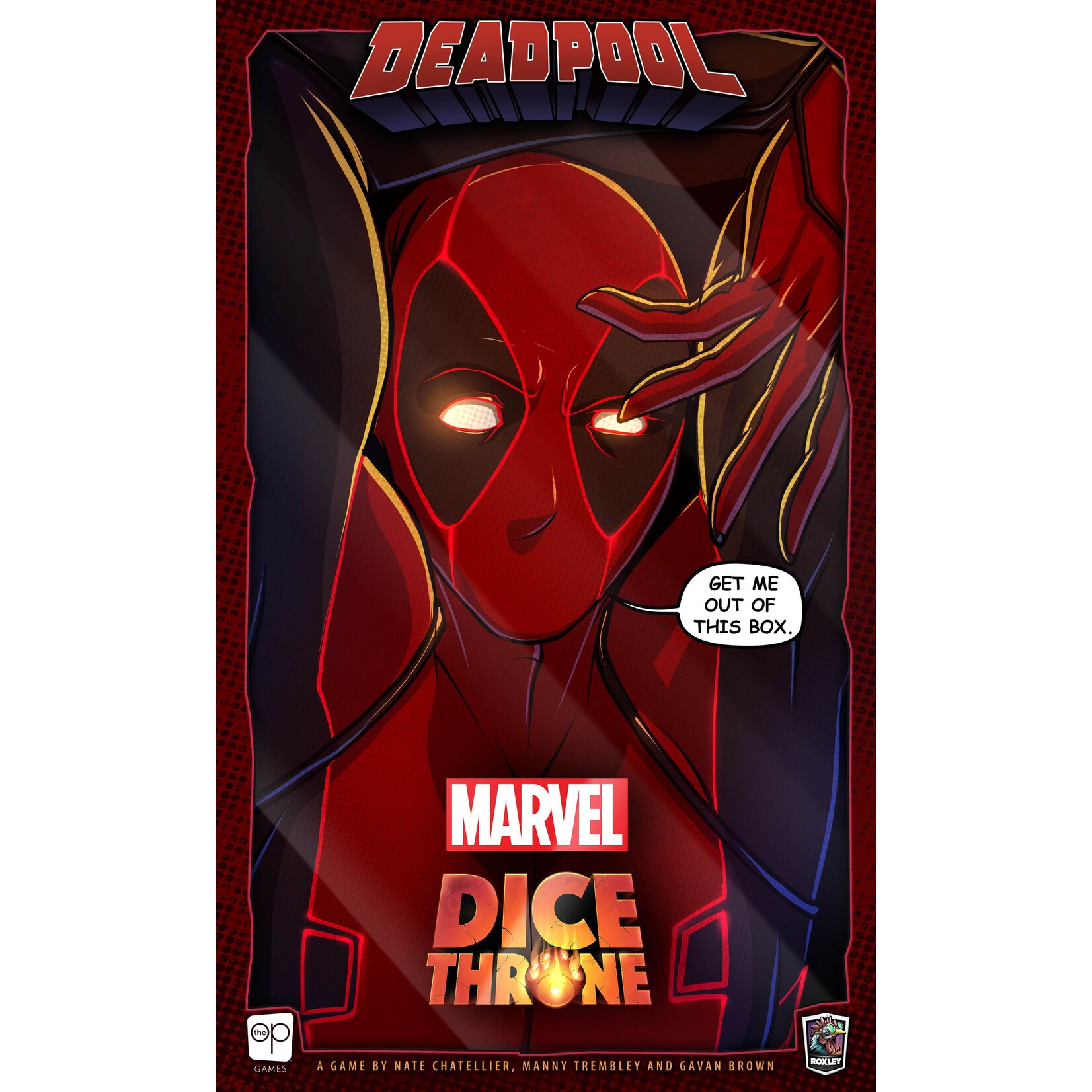 The Op Games Dice Throne: Marvel Deadpool Deluxe Expansion
