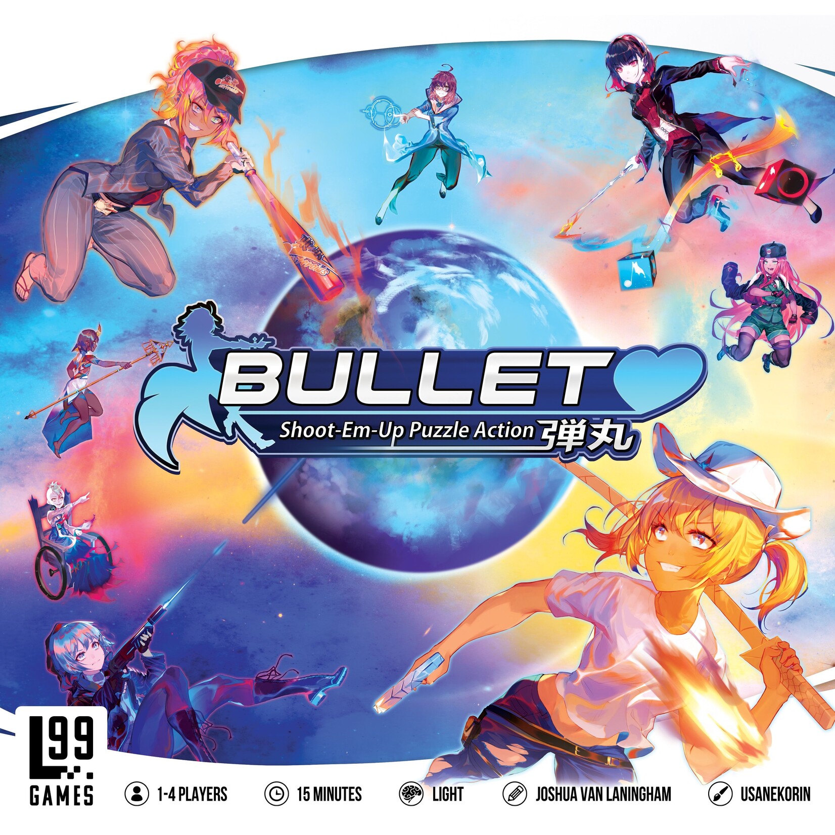 Level 99 Games Bullet (Heart)