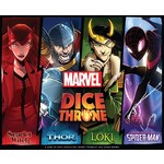 The Op Games Marvel Dice Throne: 4-Hero Box (Scarlet Witch, Thor, Loki, and Spider-Man)
