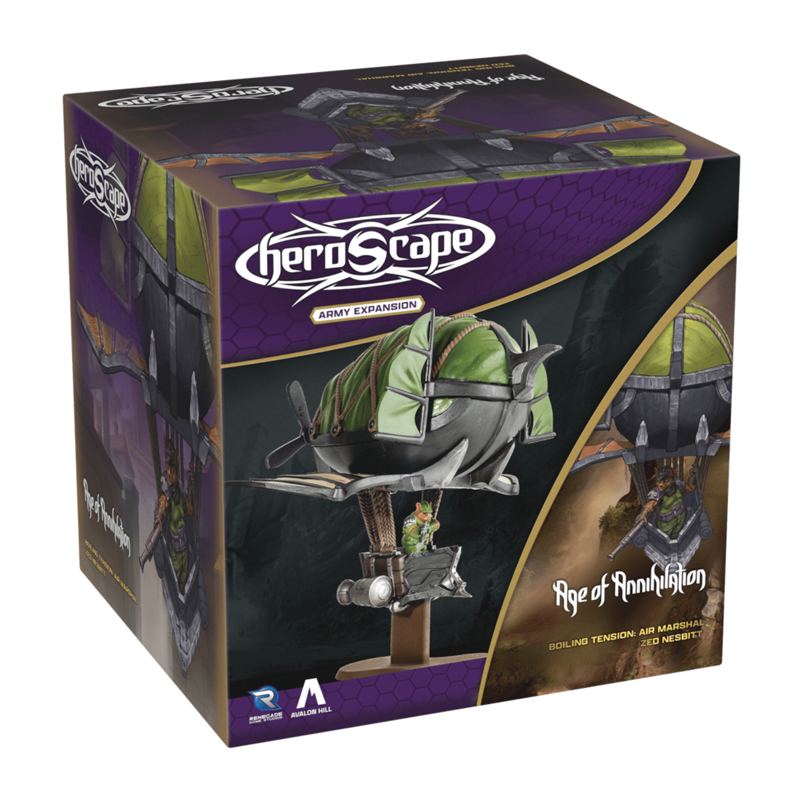 Renegade Games Heroscape: Air Marshal Zed Nesbitt Army Expansion