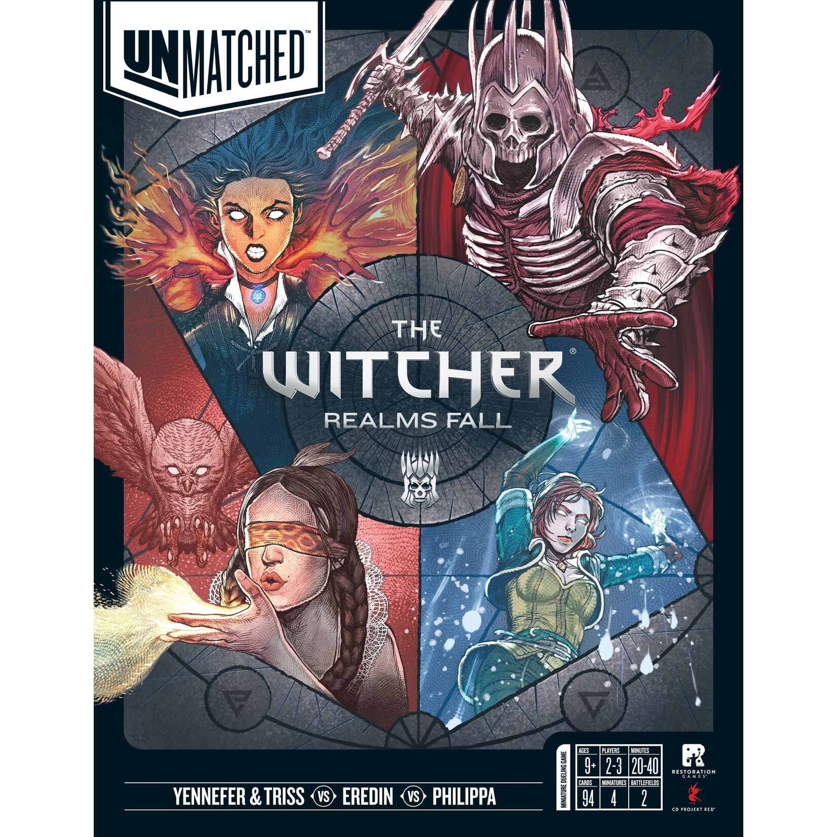 Restoration Games Unmatched: Witcher- Realms Fall