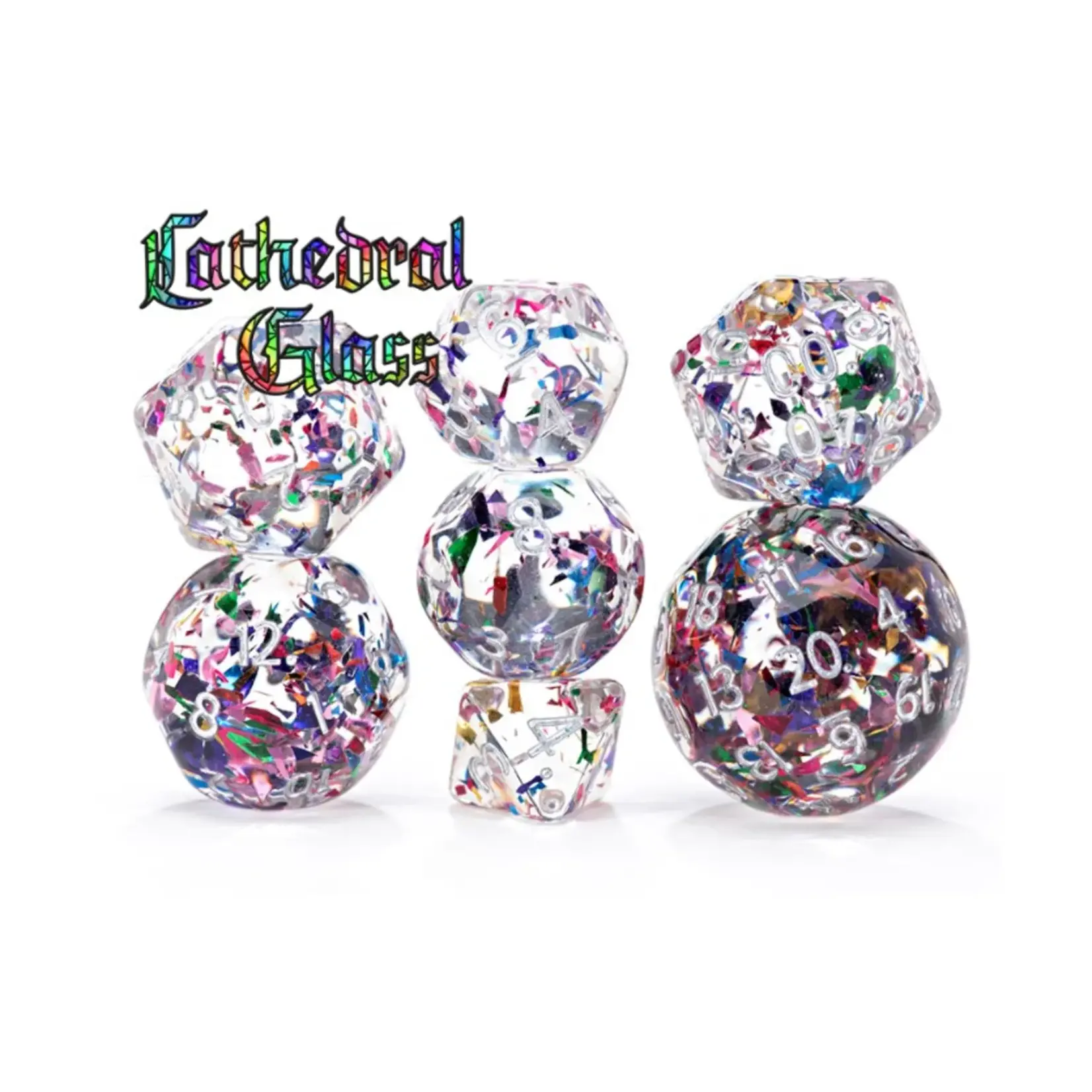 Gate Keeper Games 7-Set Cube: Double Dice: Cathedral Glass