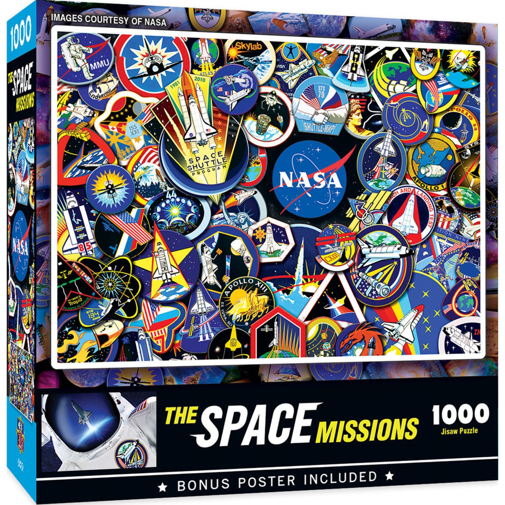 Masterpieces Puzzles NASA: The Space Mission Patches Collage