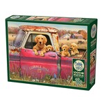 Cobble Hill Cobble Hill Farm (Pickup Truck w/Dog & Puppies) Puzzle (1000pc)