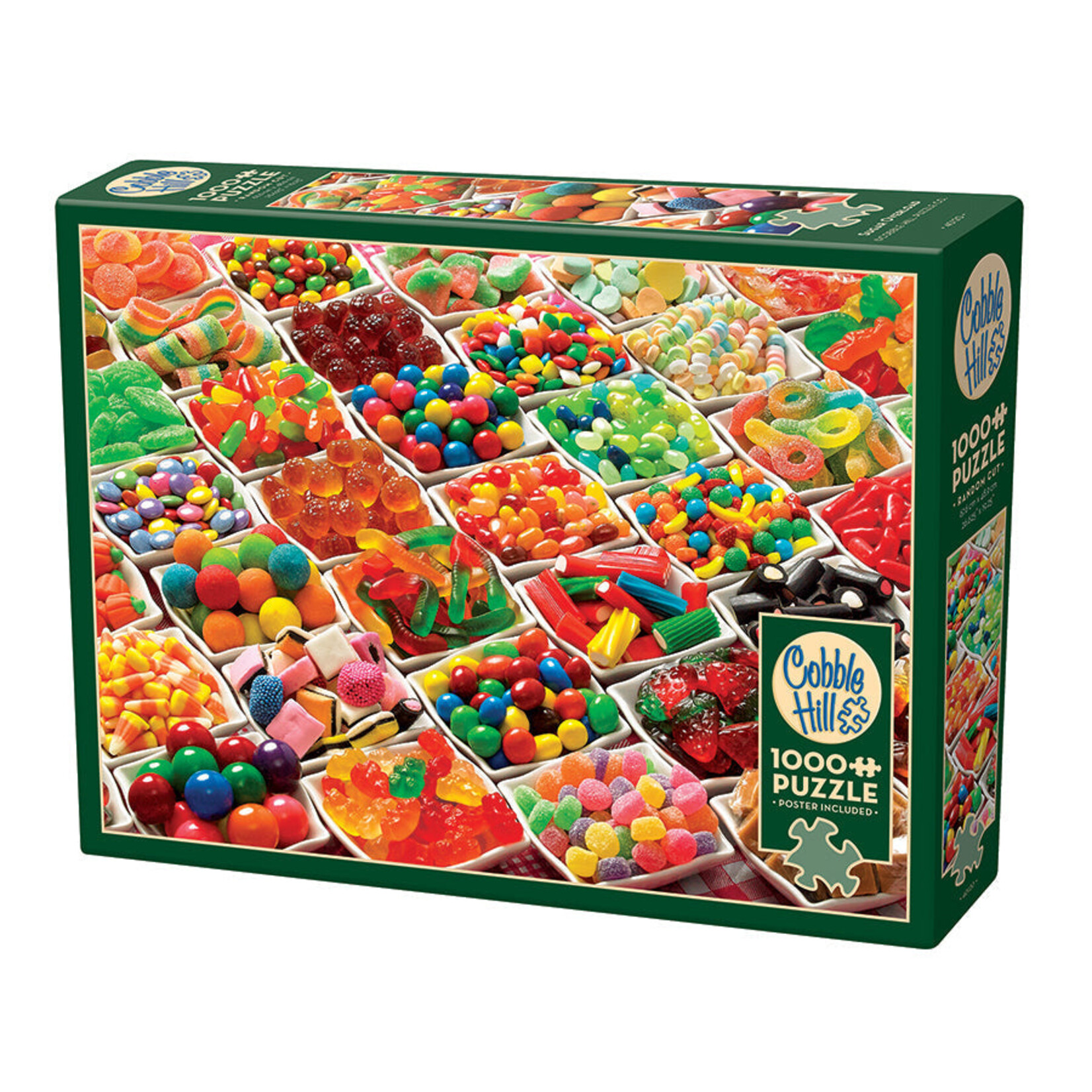 Cobble Hill Sugar Overload (Candy) Collage Puzzle