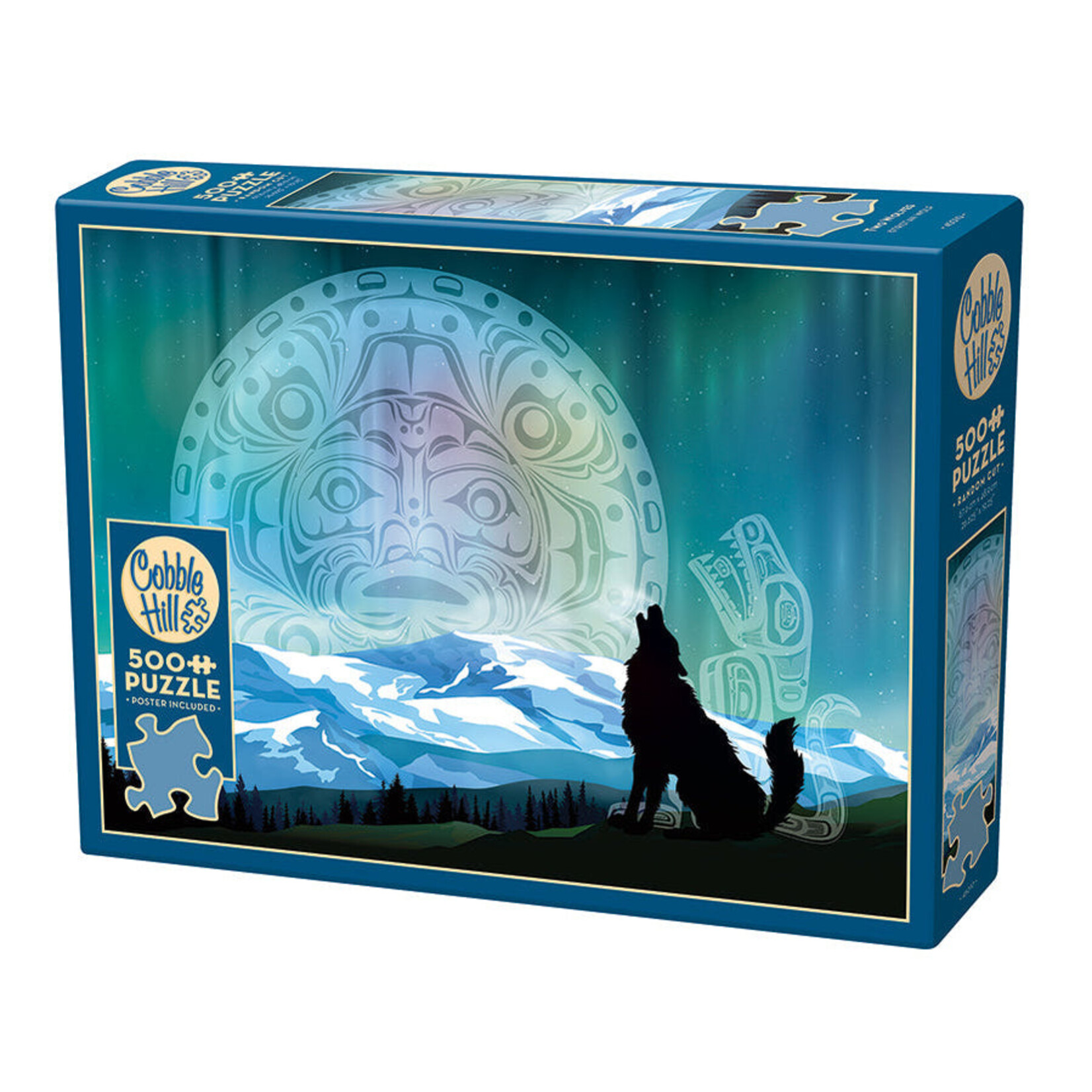 Cobble Hill Two Wolves 500pc Puzzle