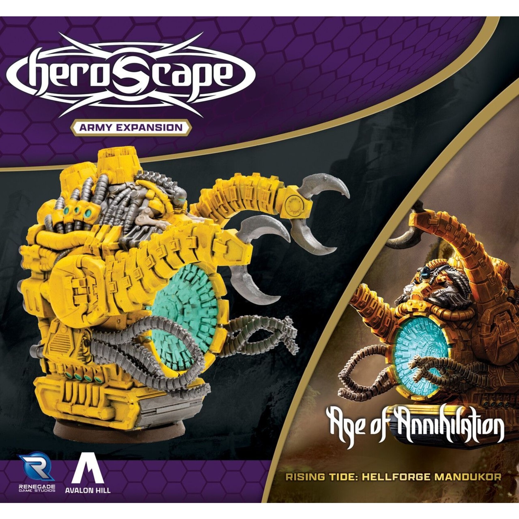 Renegade Games Heroscape: Rising Tide - Hellforge Mandukor Army Expansion