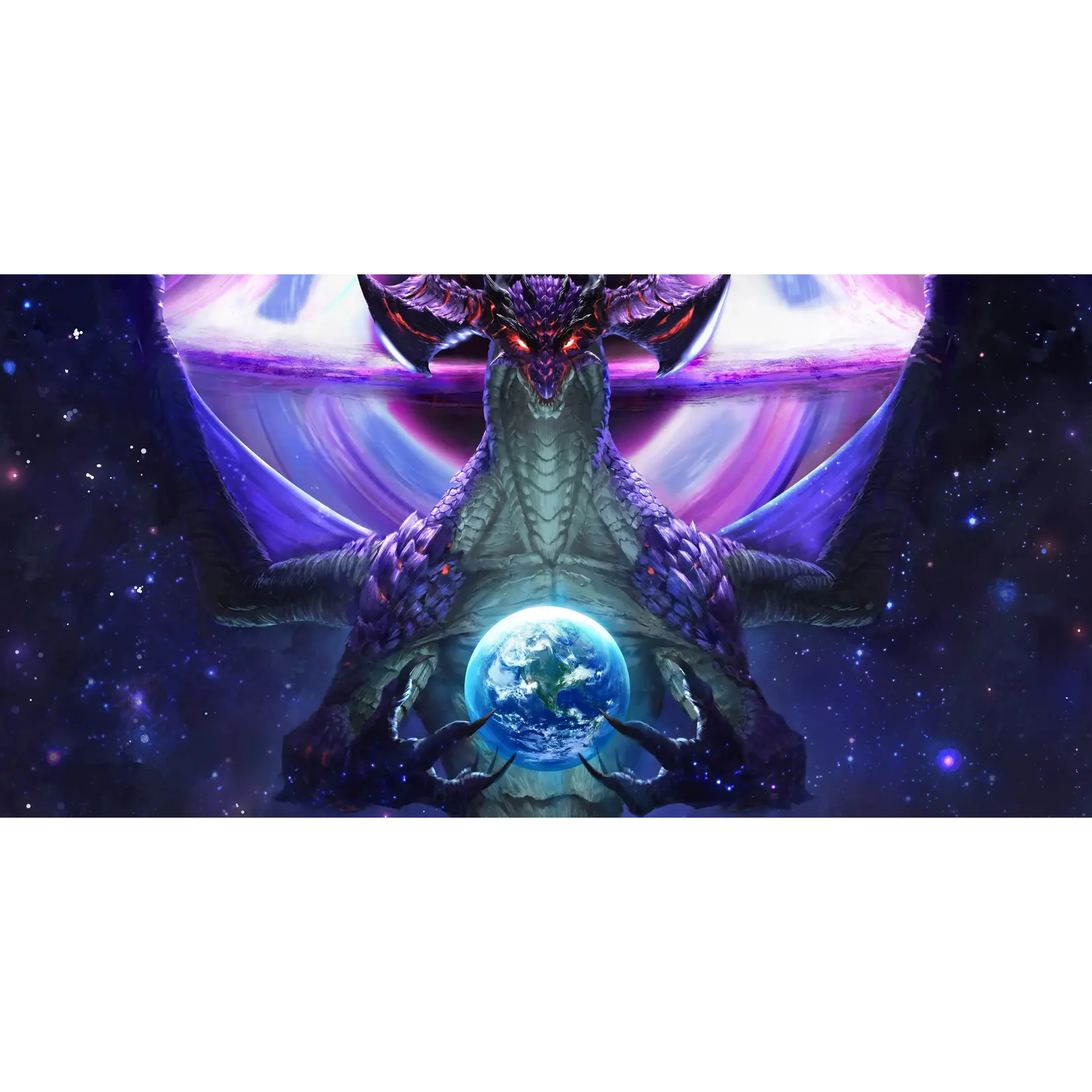 Arcane Fortress Playmat: Year of the Dragon- Cosmic Genesis (24" x 14")