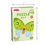 HABA Butterfly 2-in-1 Wooden Puzzle