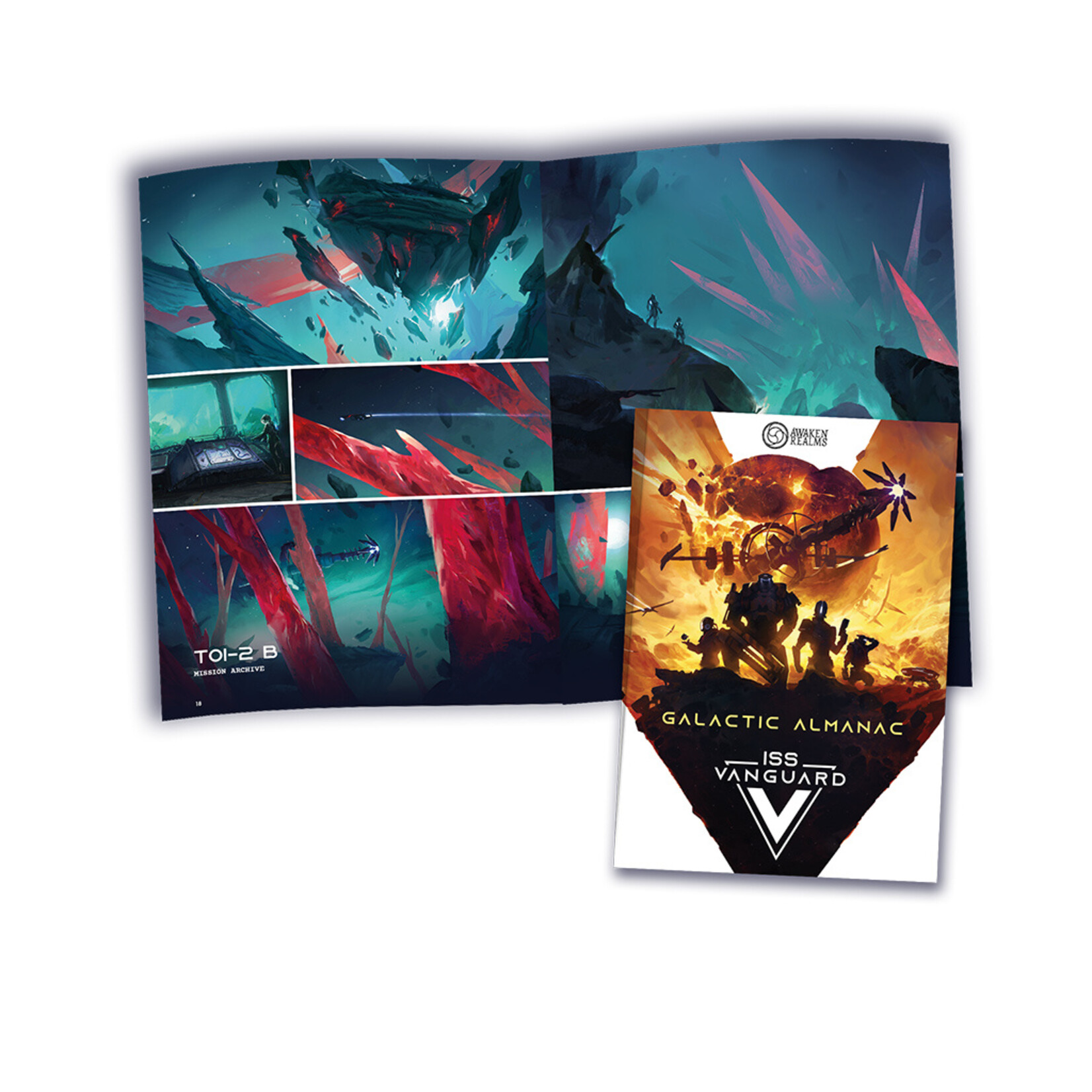 Awaken Realms ISS Vanguard: Galactic Almanac