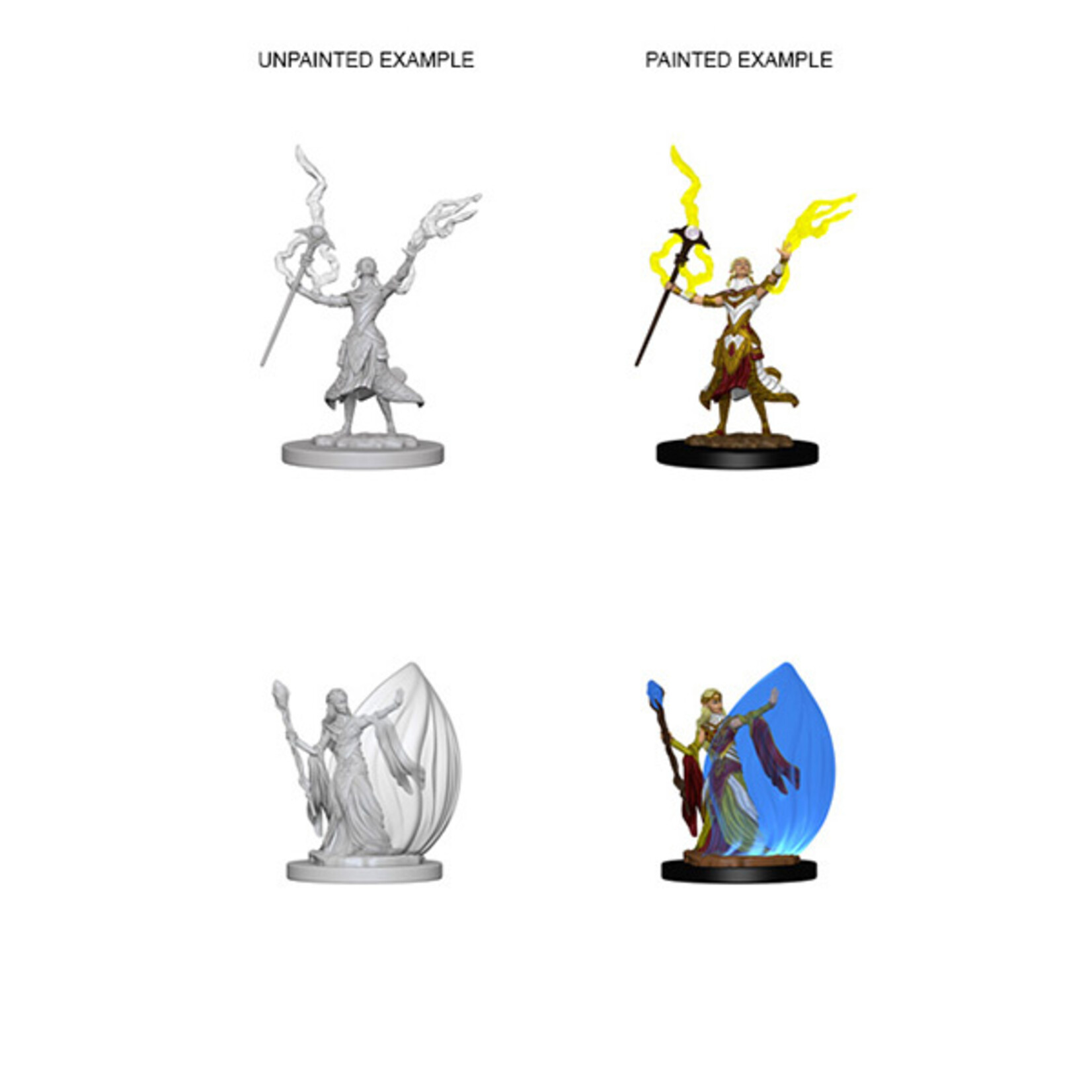 Wizkids D&D Minis: (UPM) W3- Elf Female Wizard