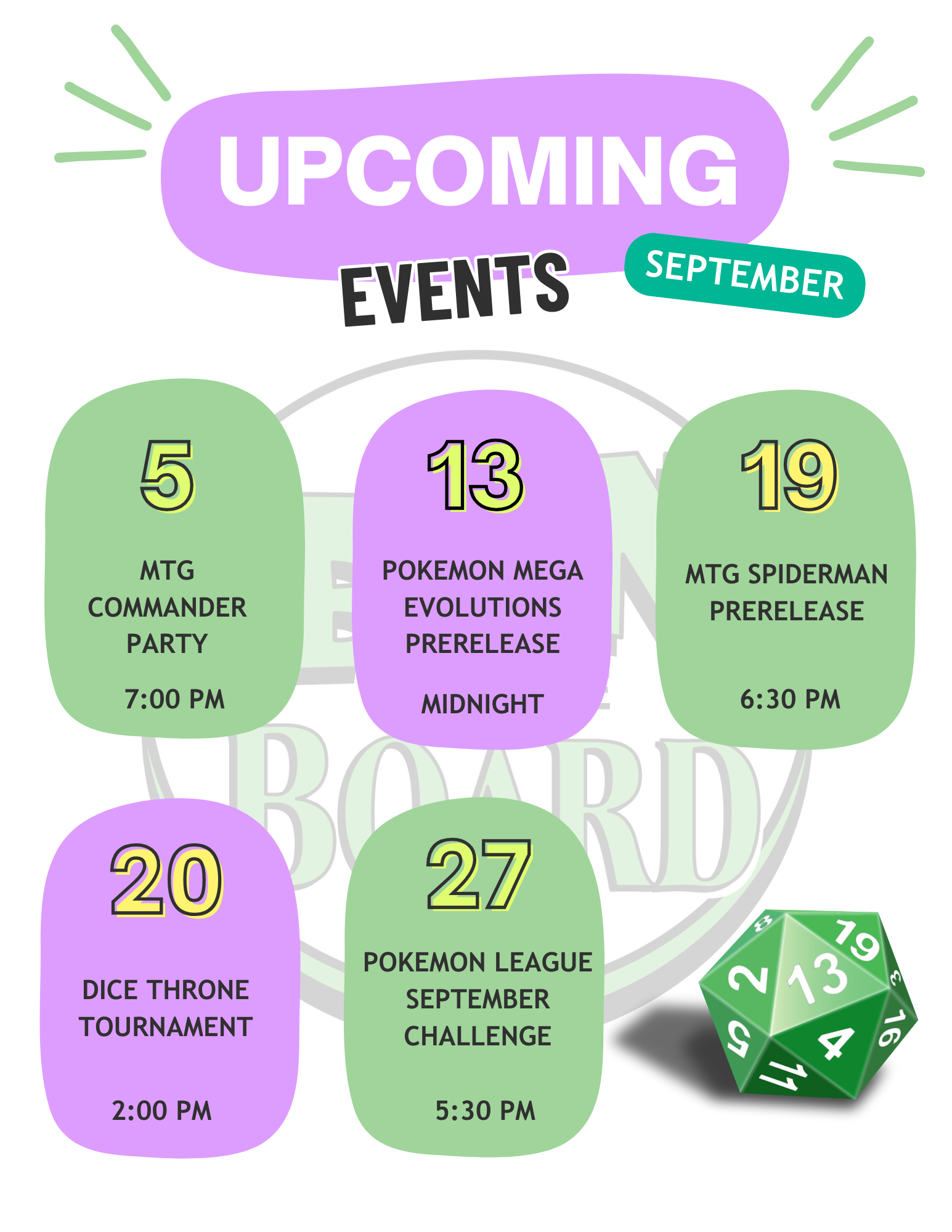 September Events