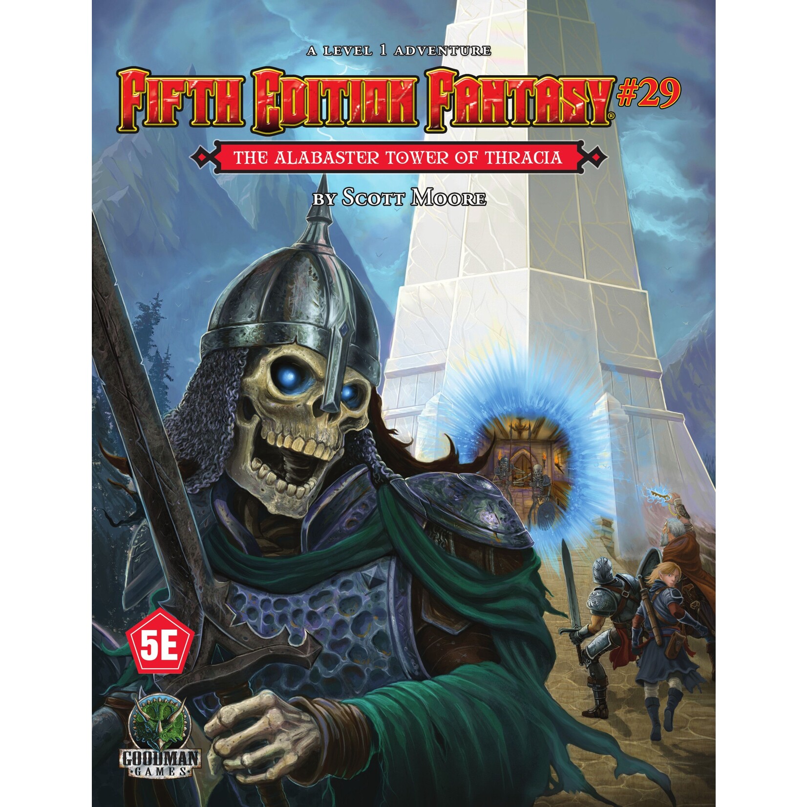 Goodman Games D&D, 5e Fantasy #29: The Alabaster Tower of Thracia