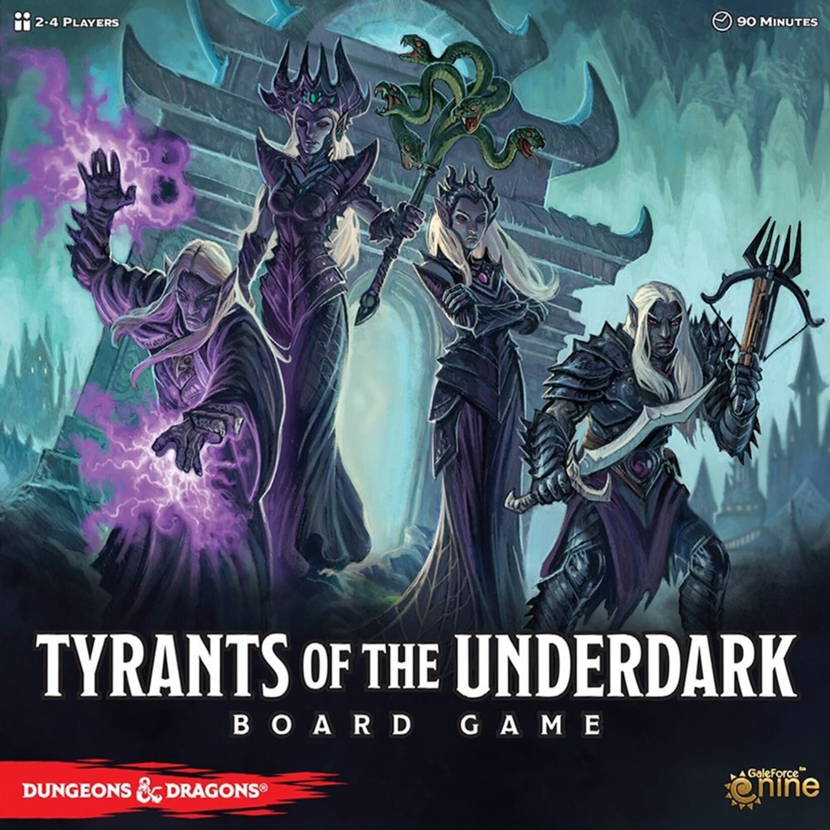 Gale Force Nine D&D: Tyrants of the Underdark Board Game (2021 Edition)
