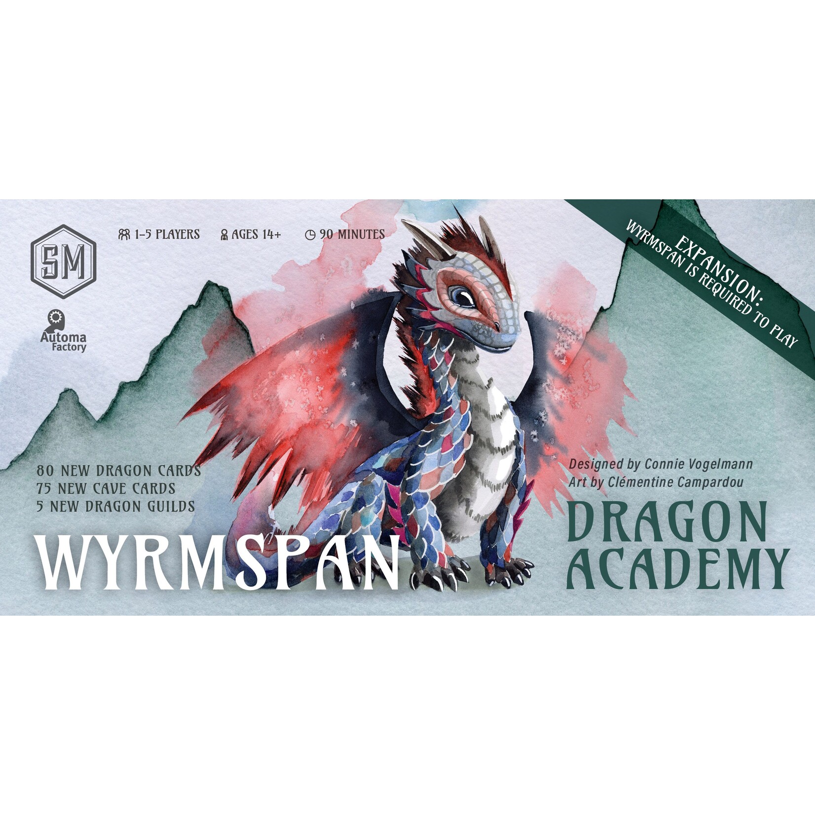Stonemaier Wyrmspan: Dragon Academy