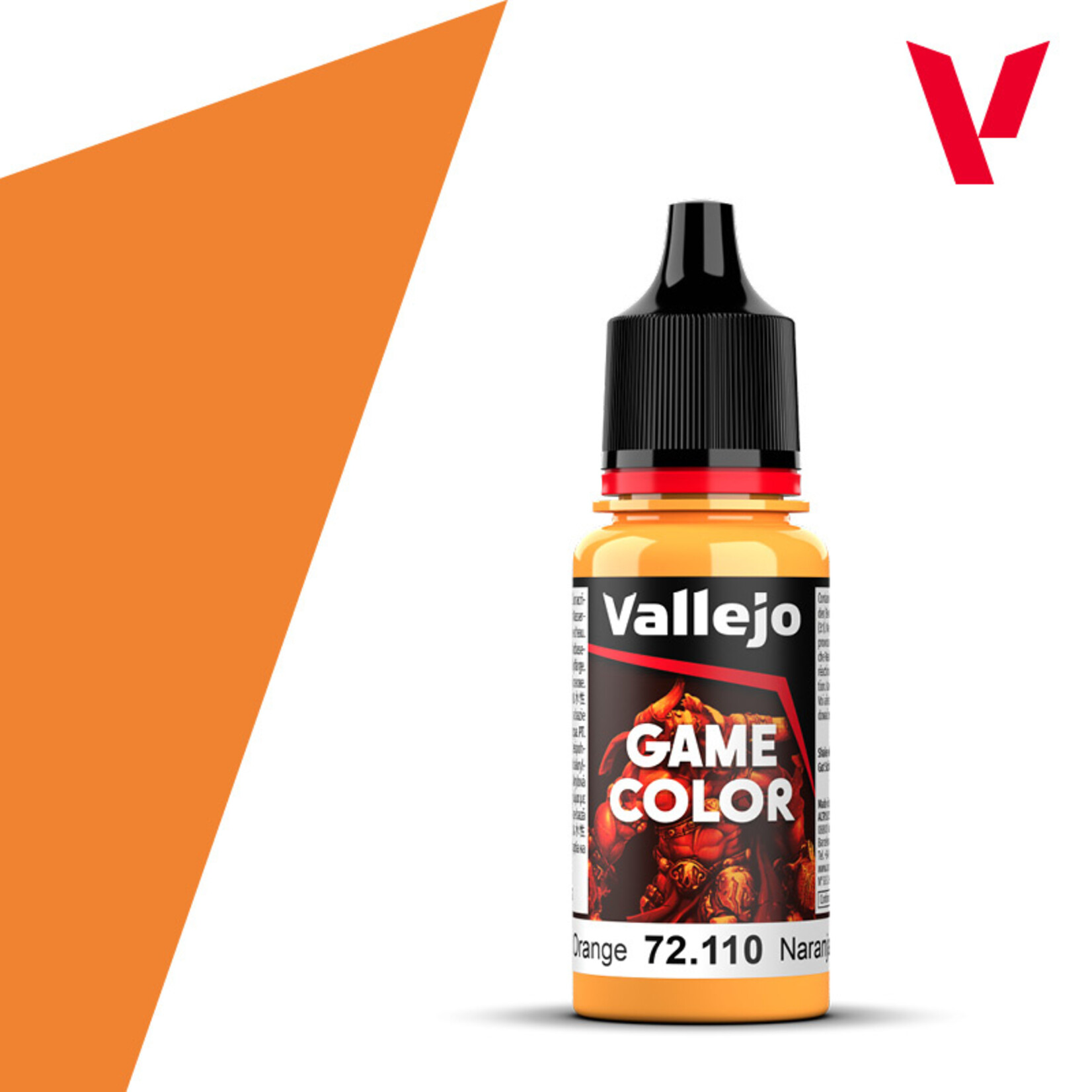 Paint: Vallejo Game Color: Sunset Orange