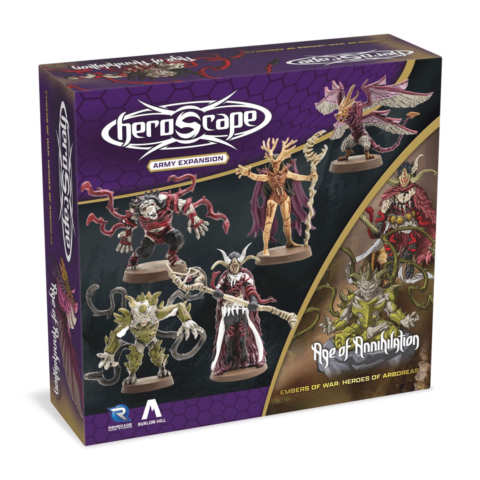 Renegade Games Heroscape: Army Expansion- Heroes of Arboreas