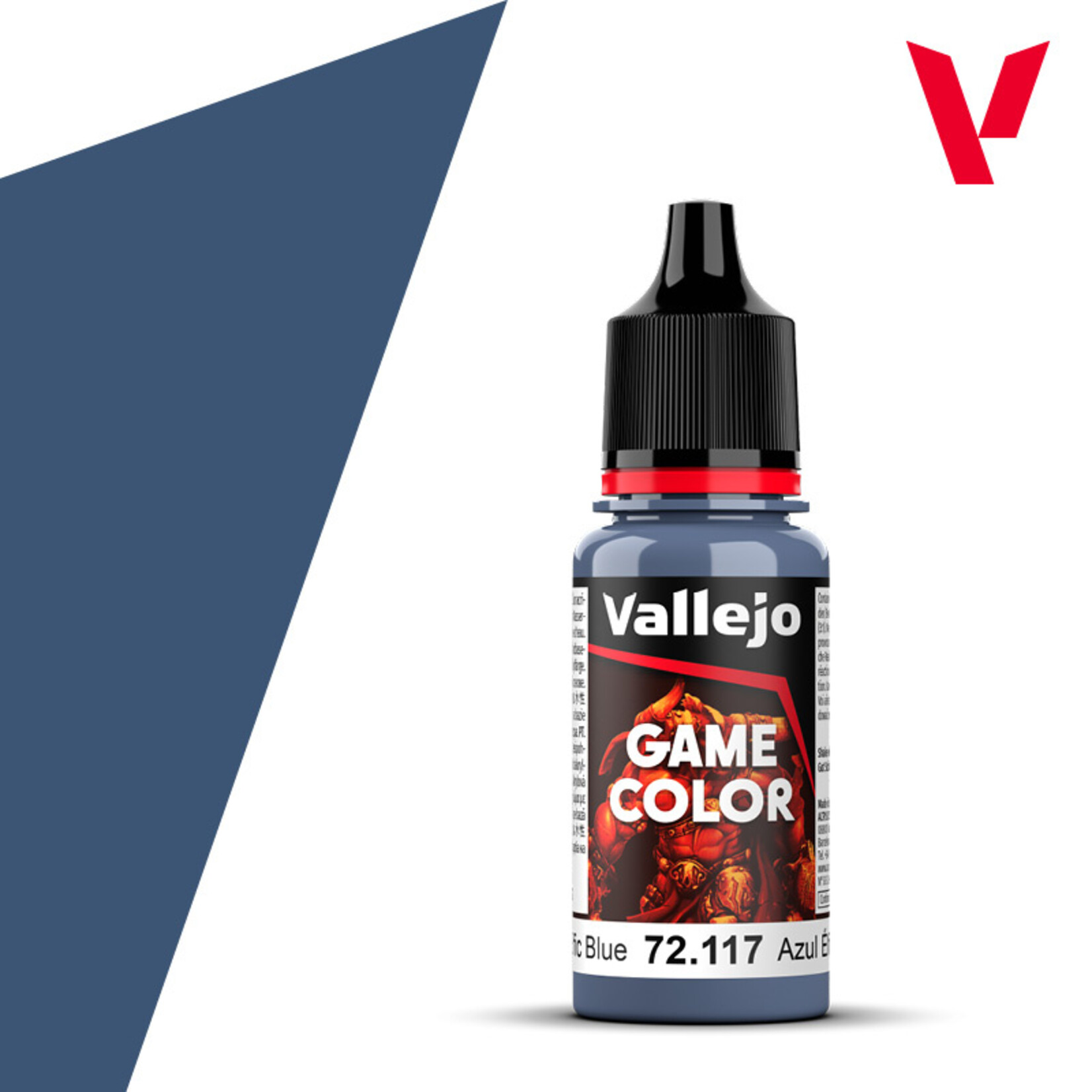 Paint: Vallejo Game Color: Elfic Blue