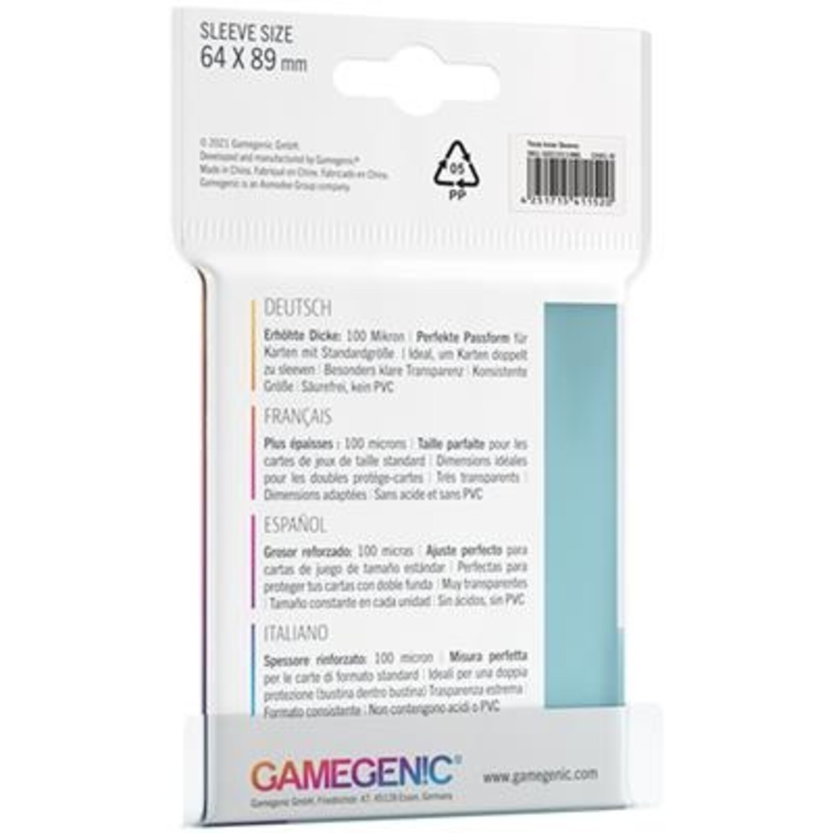 Gamegenic Thick Inner Sleeves
