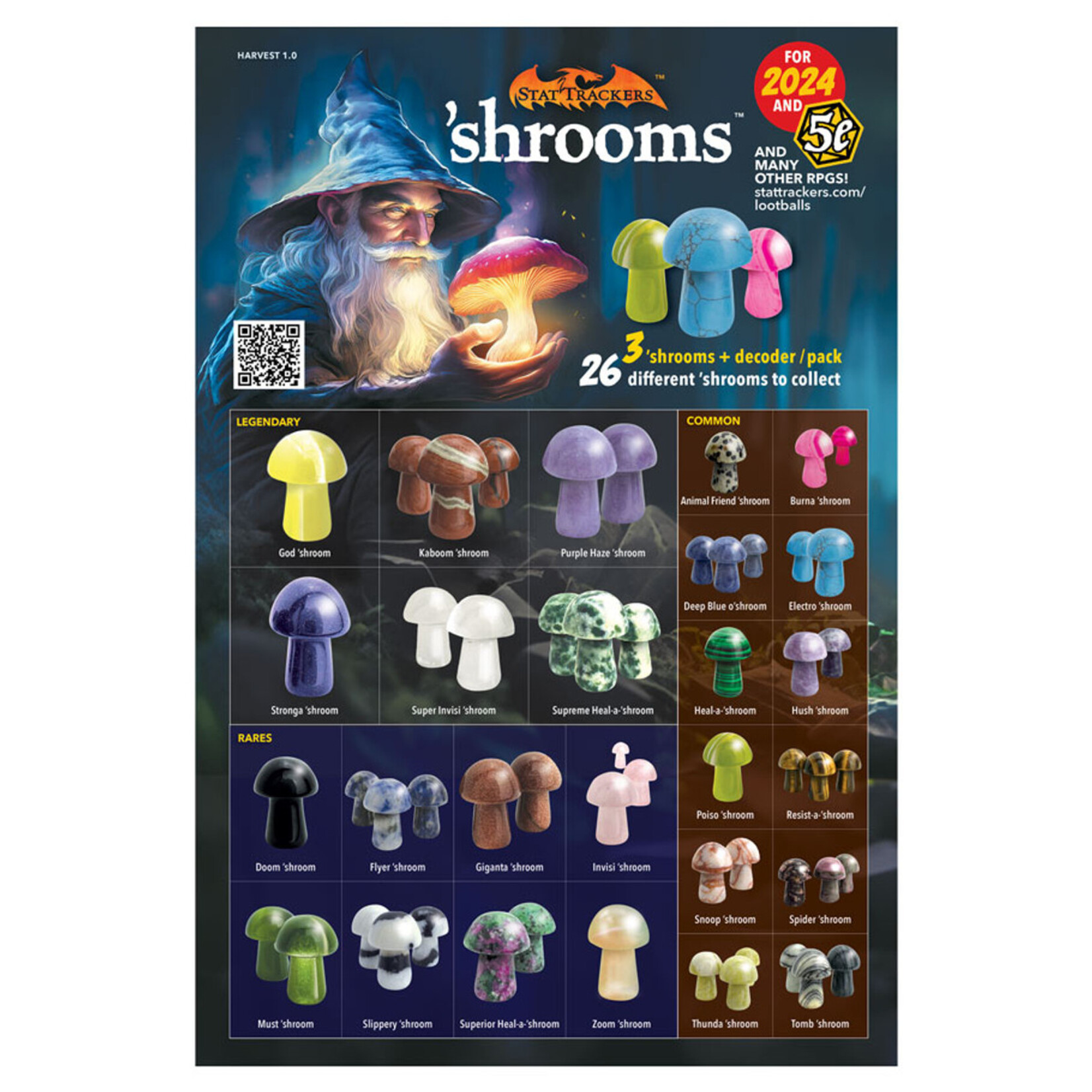 Stat Trackers Stat Trackers: RPG Shrooms