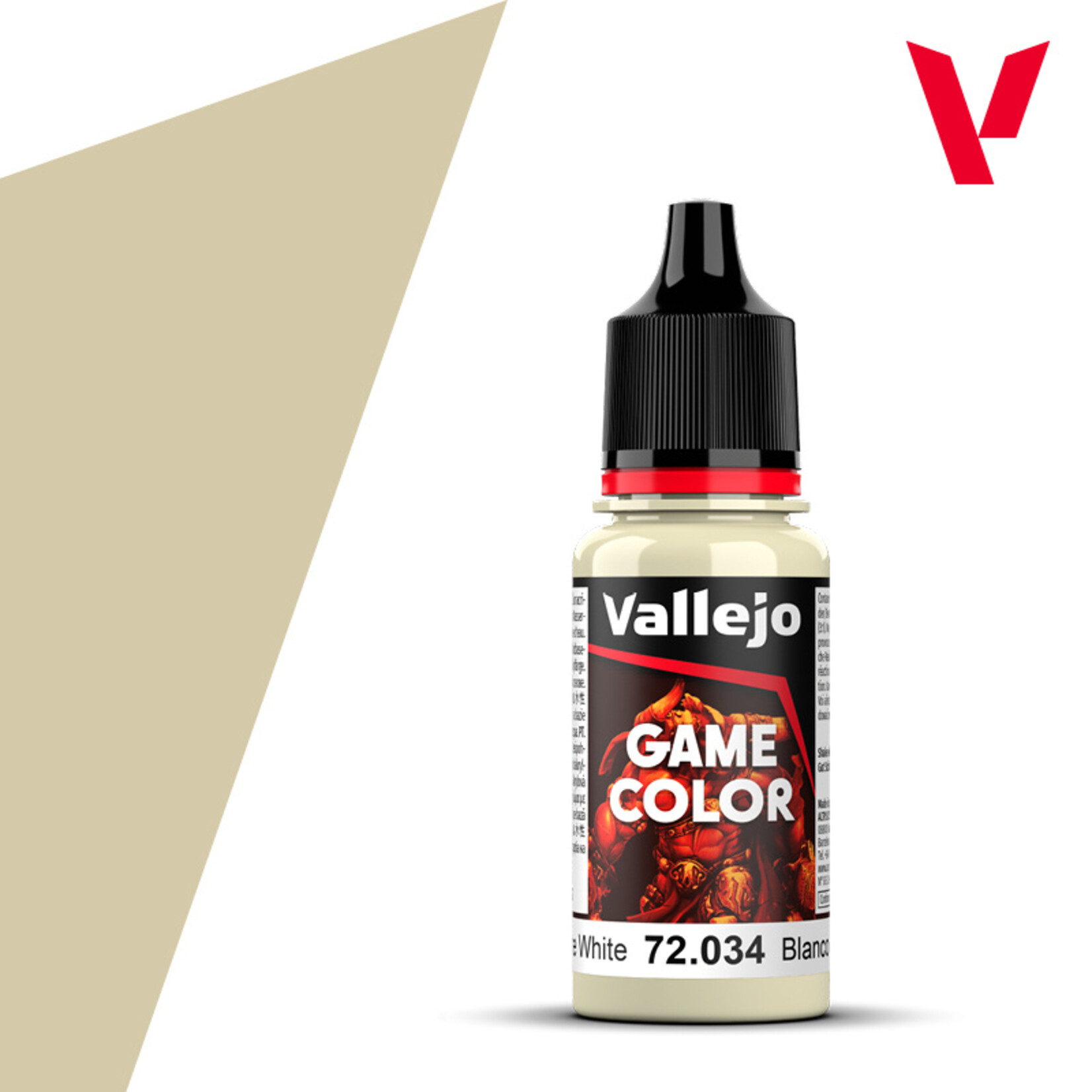 Paint: Vallejo Game Color: Bone White