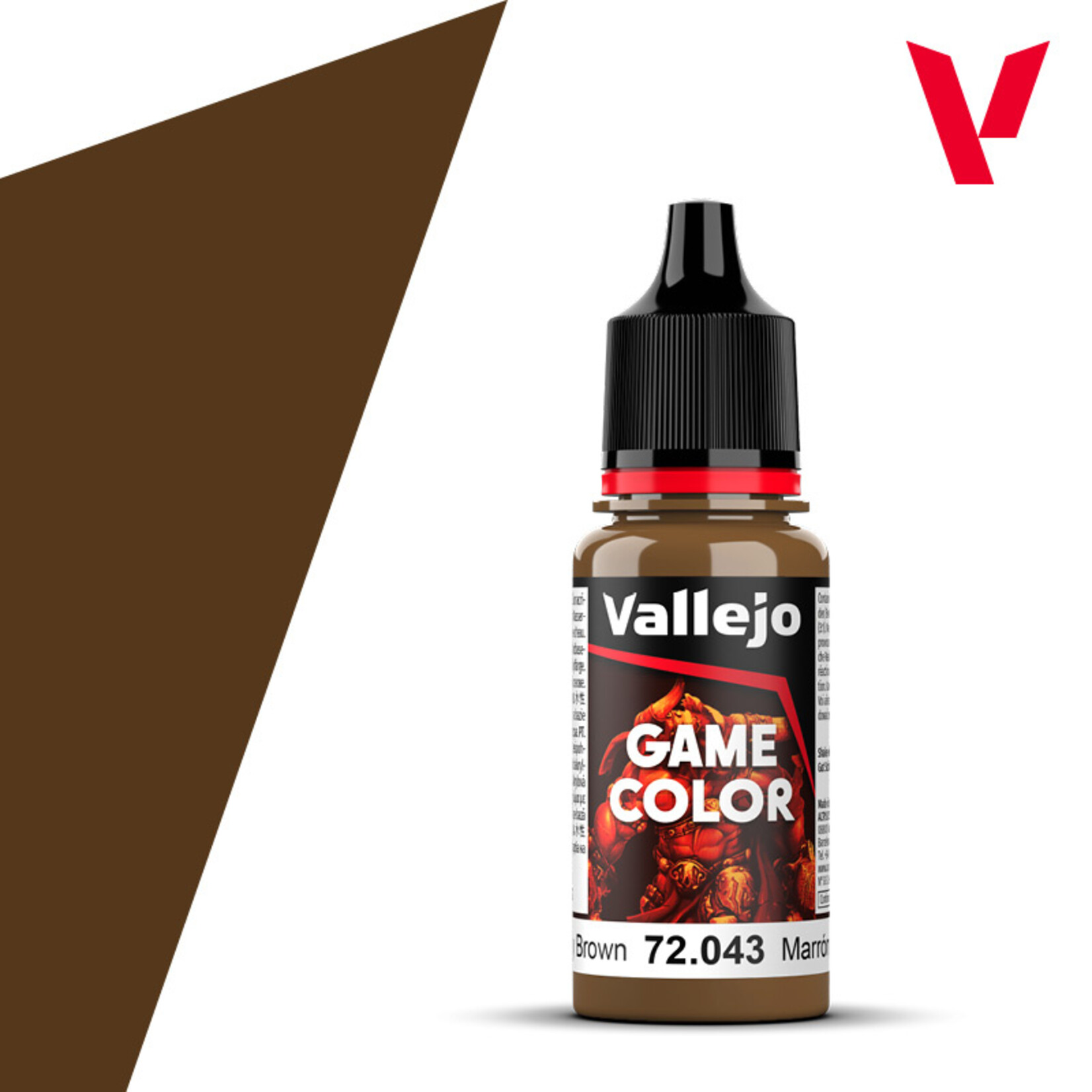 Paint: Vallejo Game Color: Beasty Brown