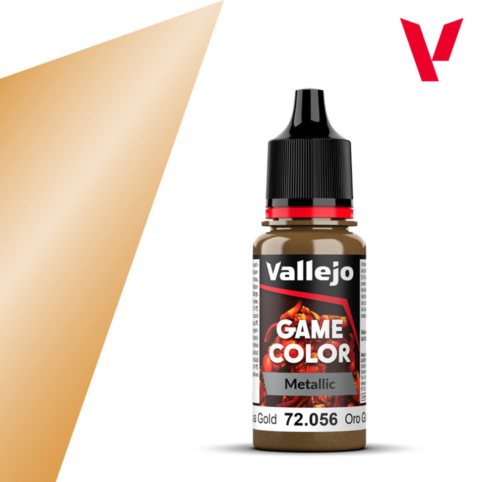 Vallejo Acrylic Paint Paint: Vallejo Game Color: Glorious Gold