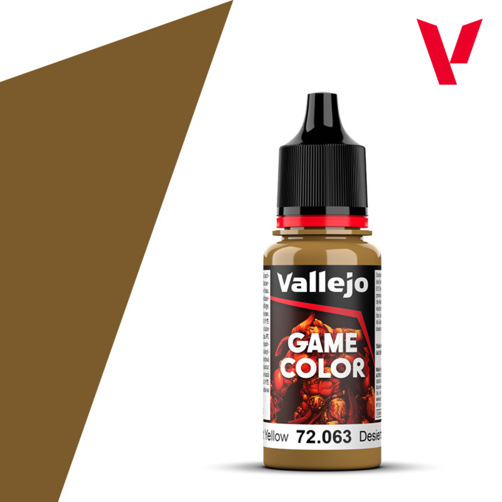 Vallejo Acrylic Paint Paint: Vallejo Game Color: Desert Yellow