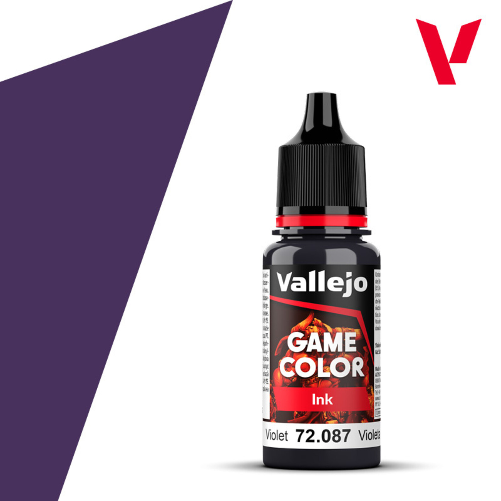Vallejo Acrylic Paint Paint: Vallejo Game Color: Ink - Violet