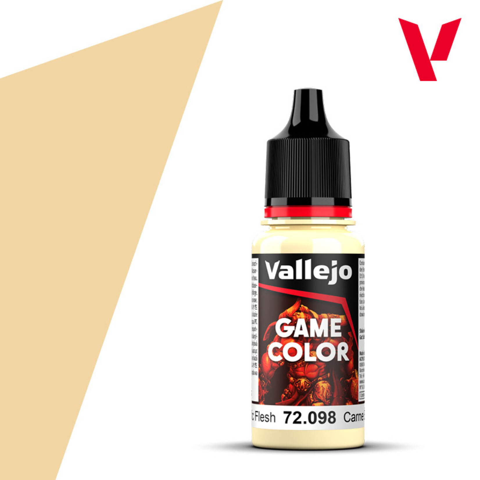 Paint: Vallejo Game Color: Elfic Flesh