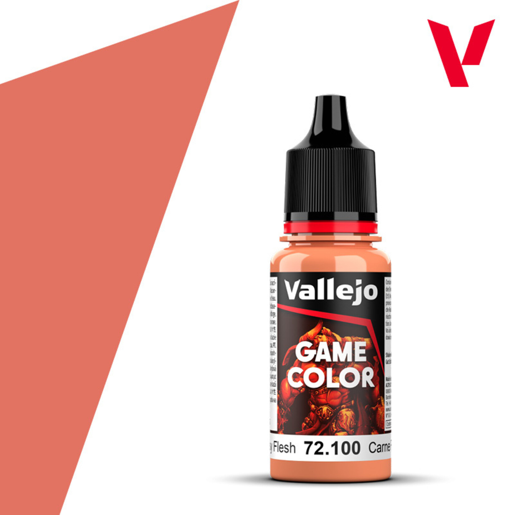 Paint: Vallejo Game Color: Rosy Flesh