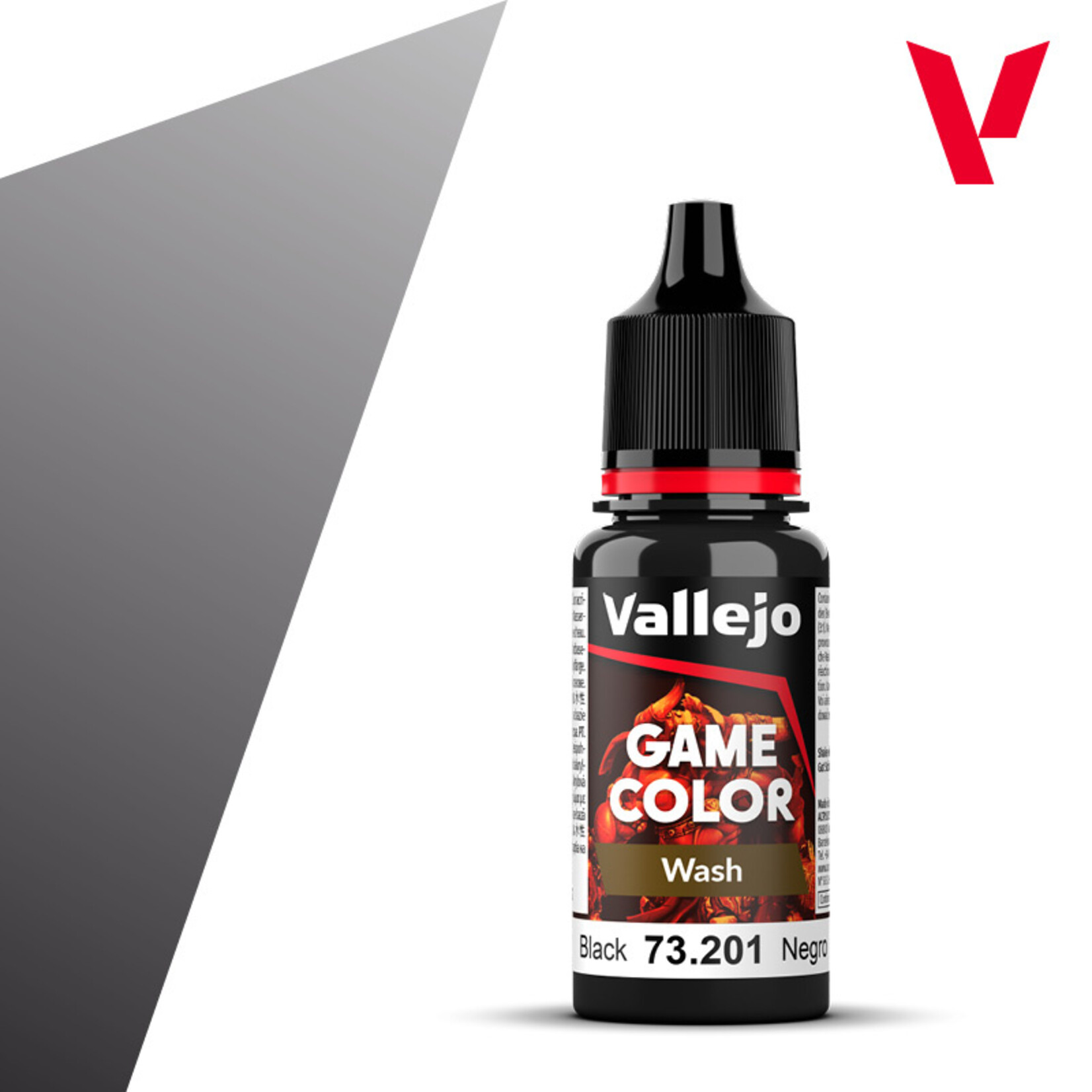 Paint: Vallejo Game Color:  Washes - Black