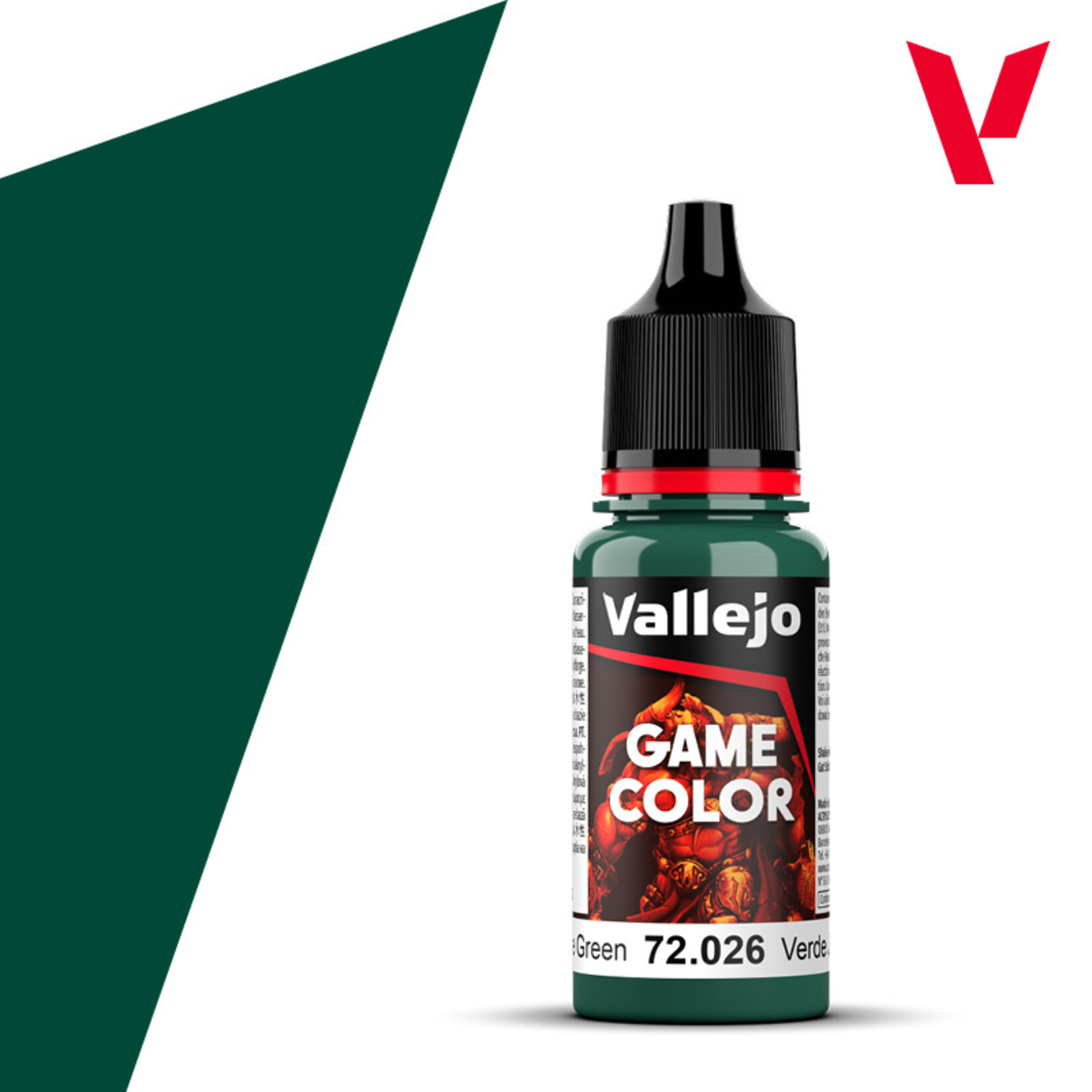Vallejo Acrylic Paint Paint: Vallejo Game Color: Jade Green
