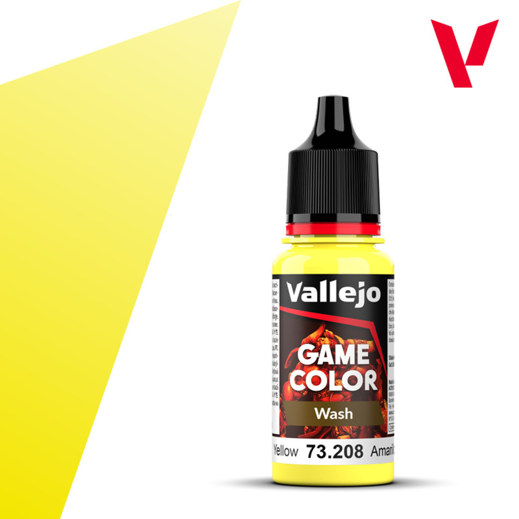 Paint: Vallejo Game Color: Washes - Yellow