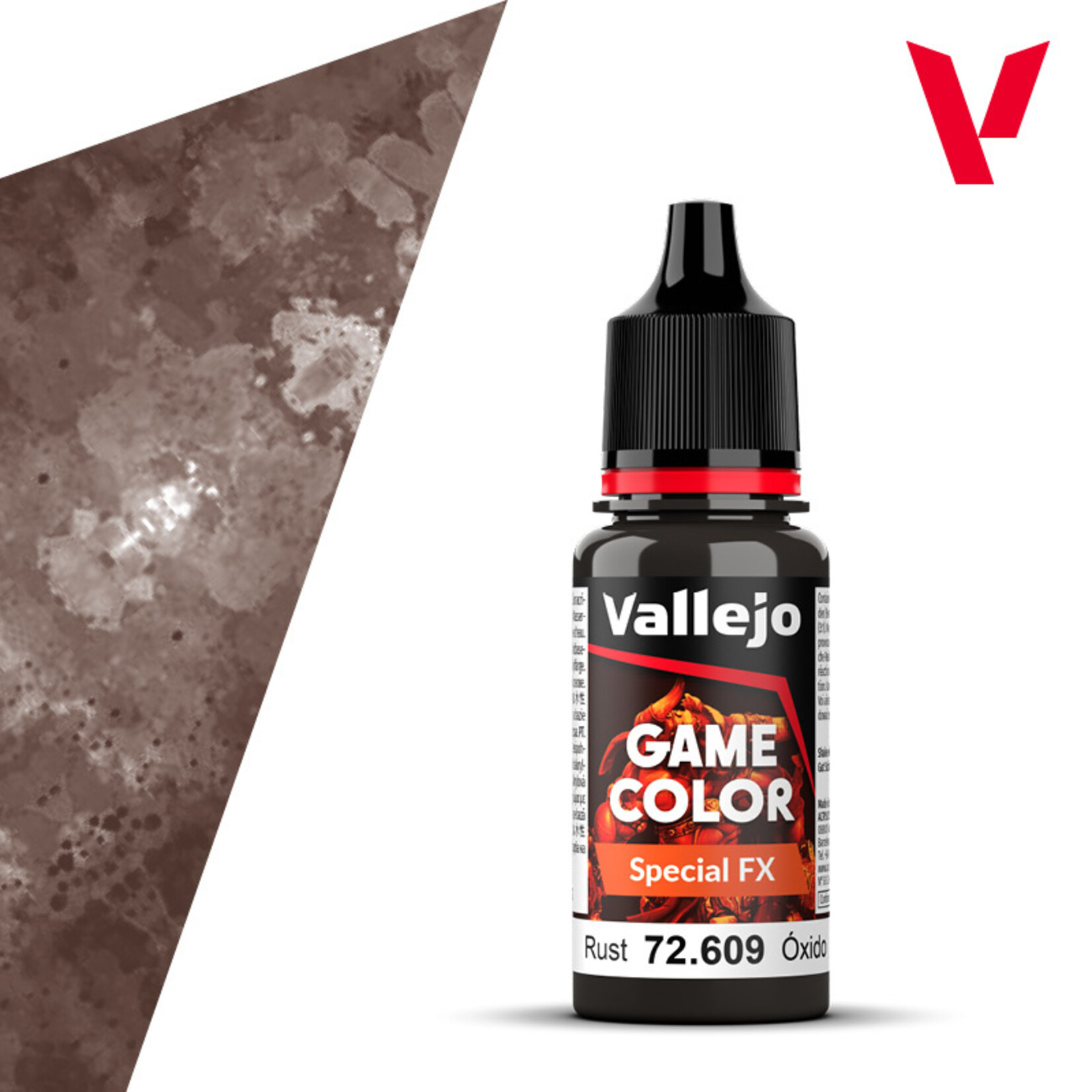 Vallejo Acrylic Paint Paint: Vallejo Game Color: Special FX - Rust