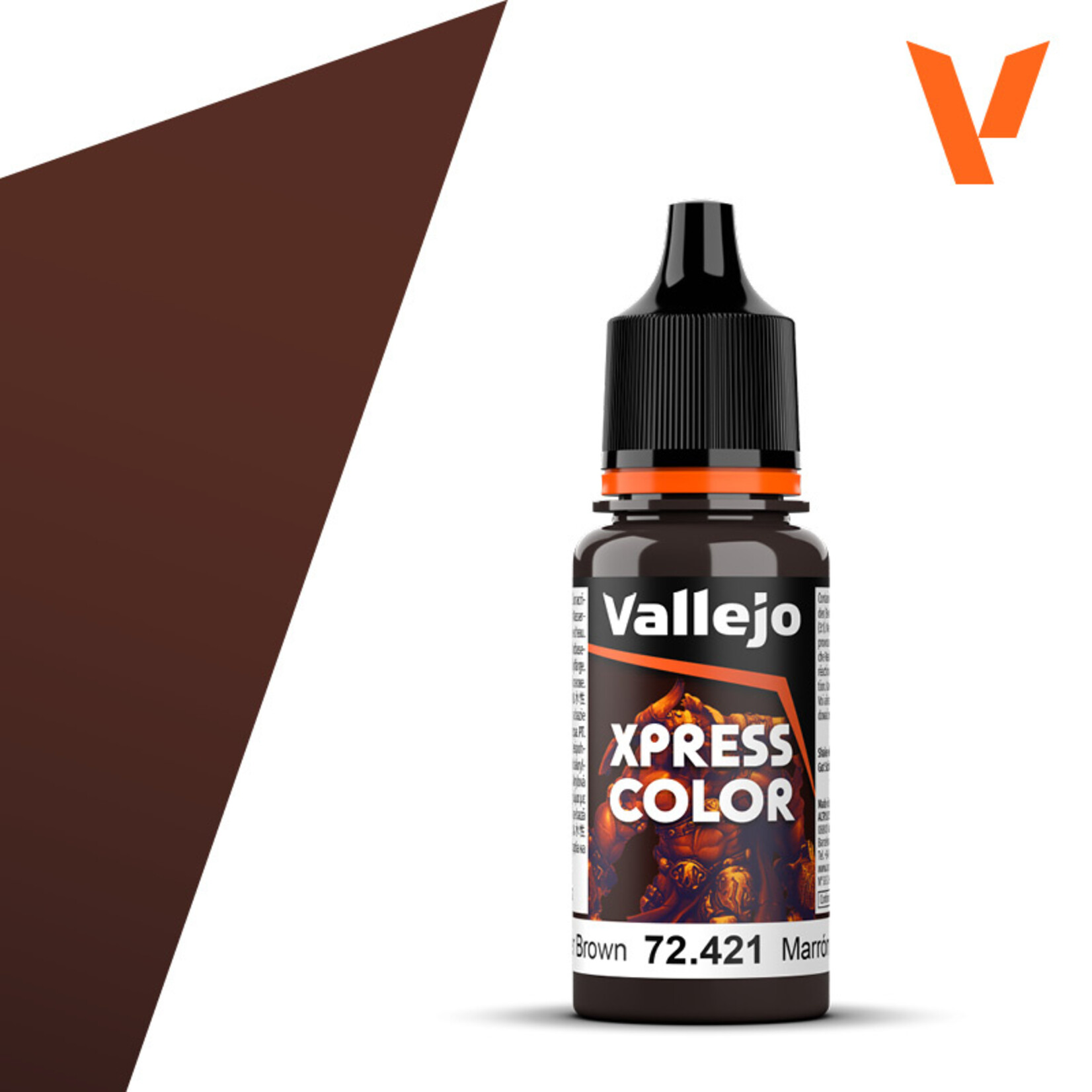Paint: Vallejo Game Color: Xpress Color - Copper Brown