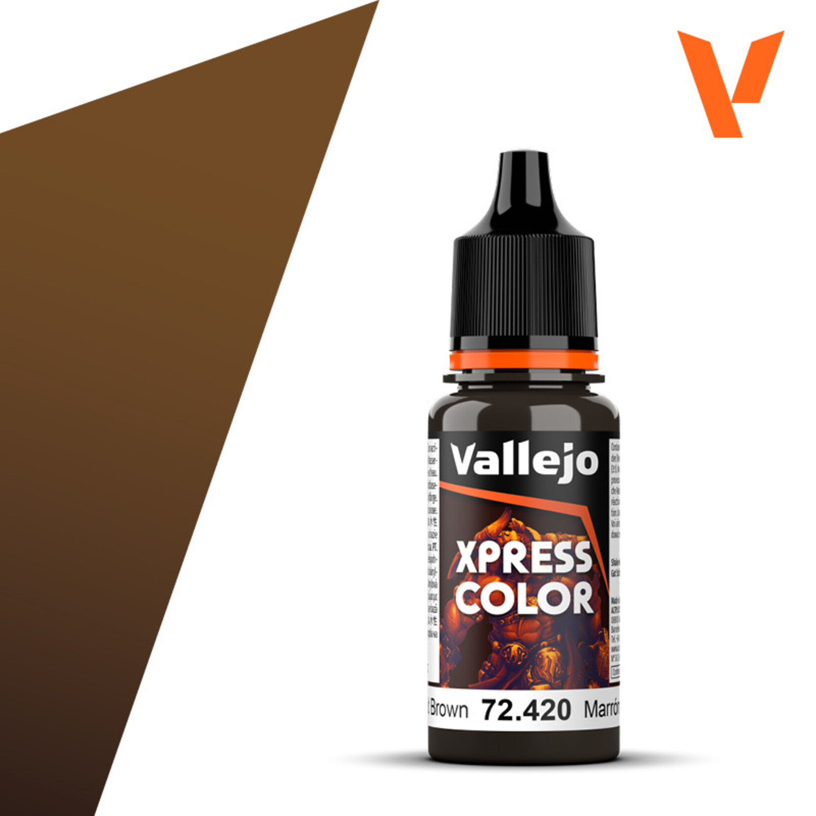 Paint: Vallejo Game Color: Xpress Color - Wasteland Brown