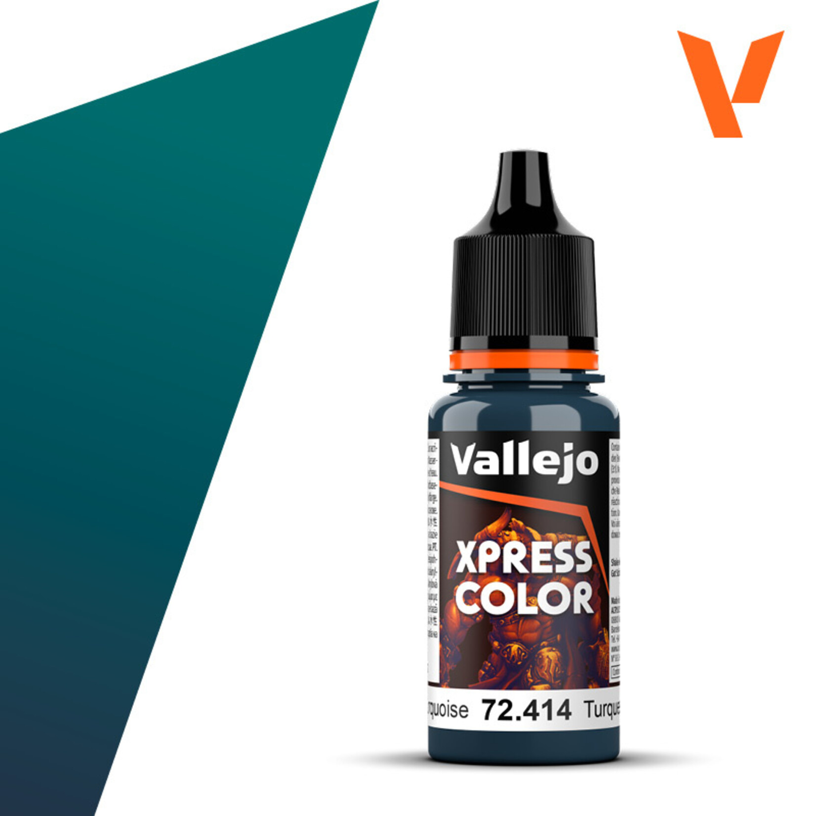 Paint: Vallejo Game Color: Xpress Color - Caribbean Turquoise