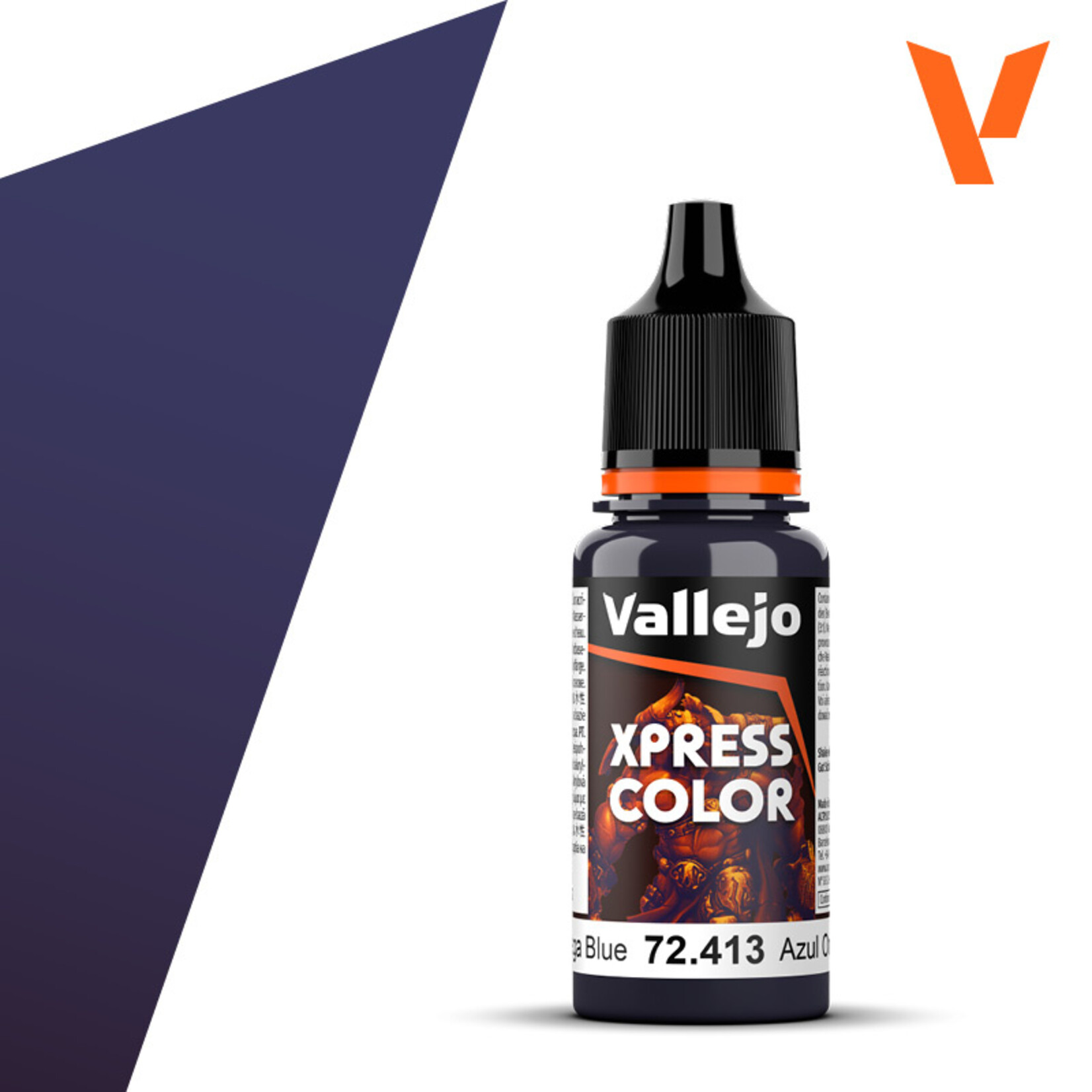 Paint: Vallejo Game Color: Xpress Color - Omega Blue