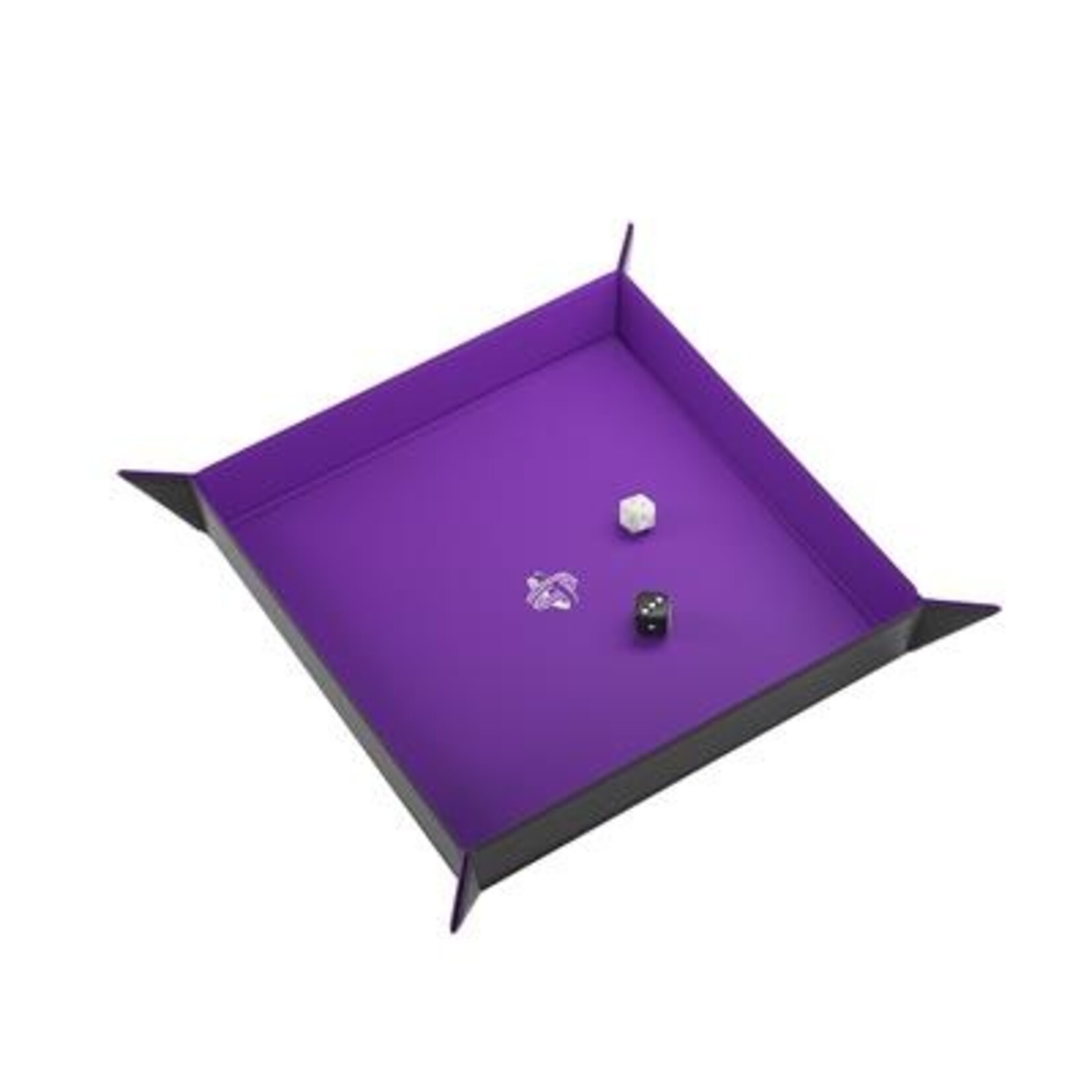 Gamegenic Gamegenic: Magnetic Dice Tray - Square Black/Purple