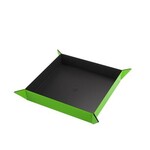 Gamegenic Gamegenic: Magnetic Dice Tray - Square Black/Green