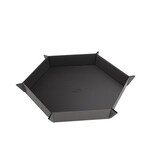 Gamegenic Gamegenic: Magnetic Dice Tray - Hexagonal Black/Gray
