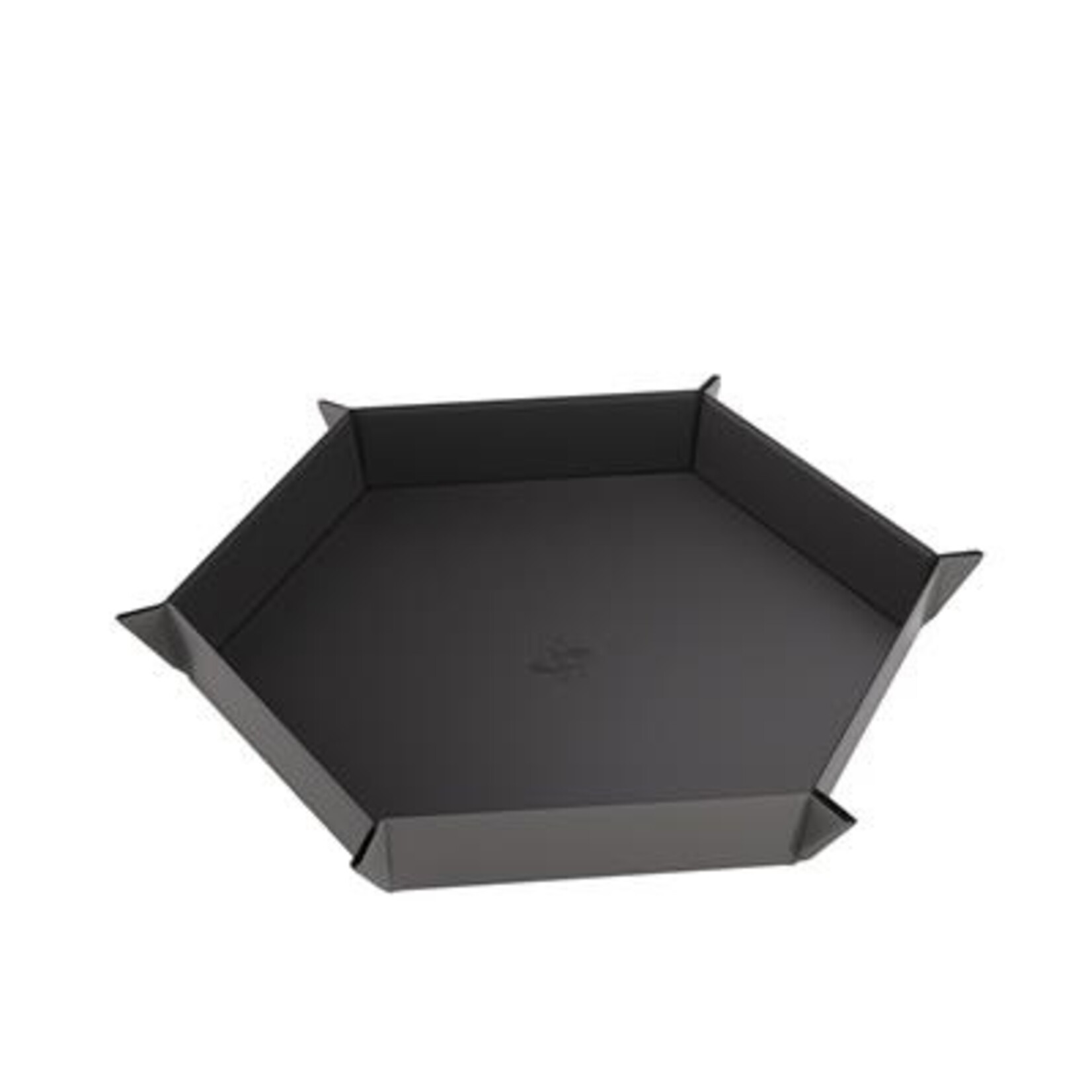 Gamegenic Gamegenic: Magnetic Dice Tray - Hexagonal Black/Gray